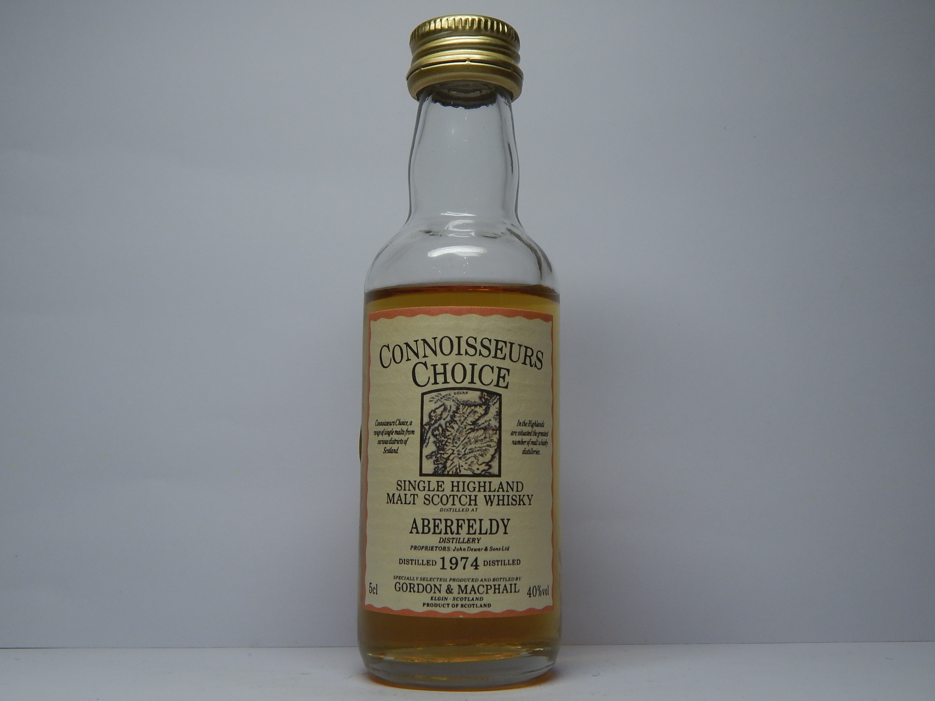 SHMSW 1974 "Connoisseurs Choice" 5cl 40%vol