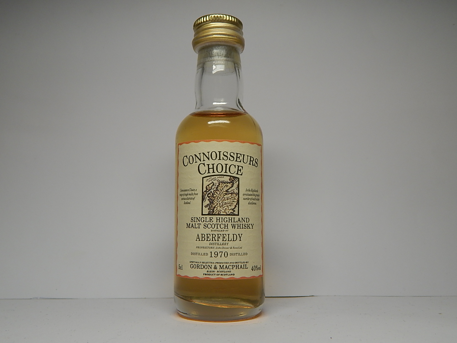 SHMSW 1970 "Connoisseurs Choice" 5cl 40%vol