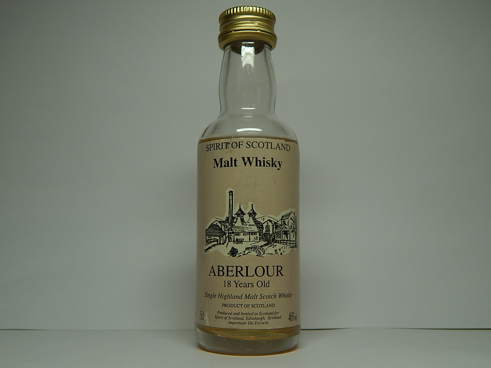 SHMSW 18yo "Spirit of Scotland" 5cl 46%vol