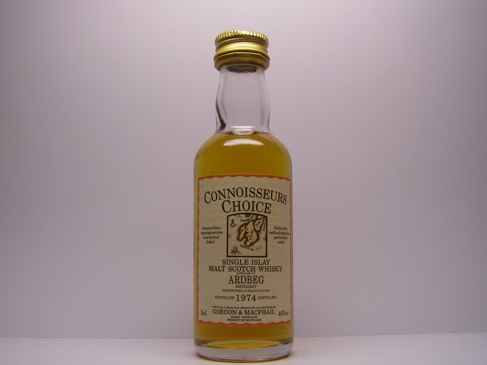 SIMSW 1974 "Connoisseurs Choice" 5cl 40%vol