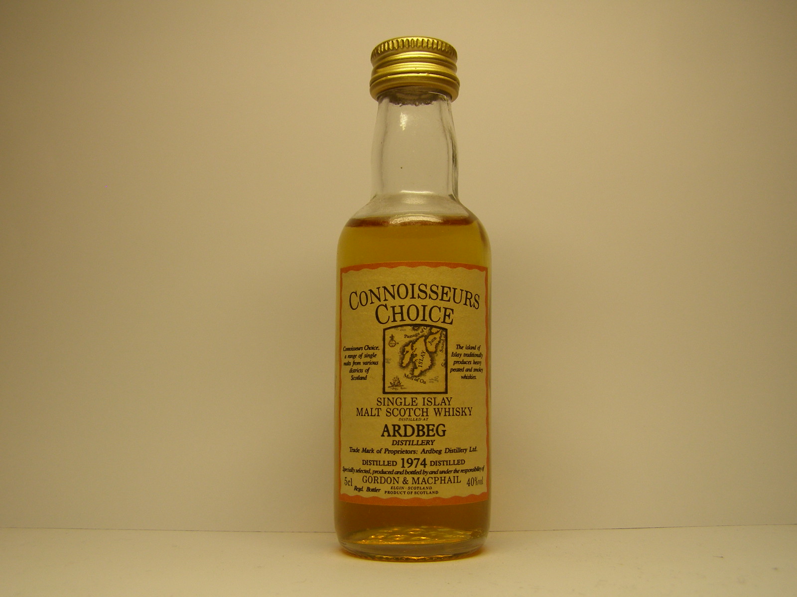 SIMSW 1974 "Connoisseurs Choice" 5cl 40%vol