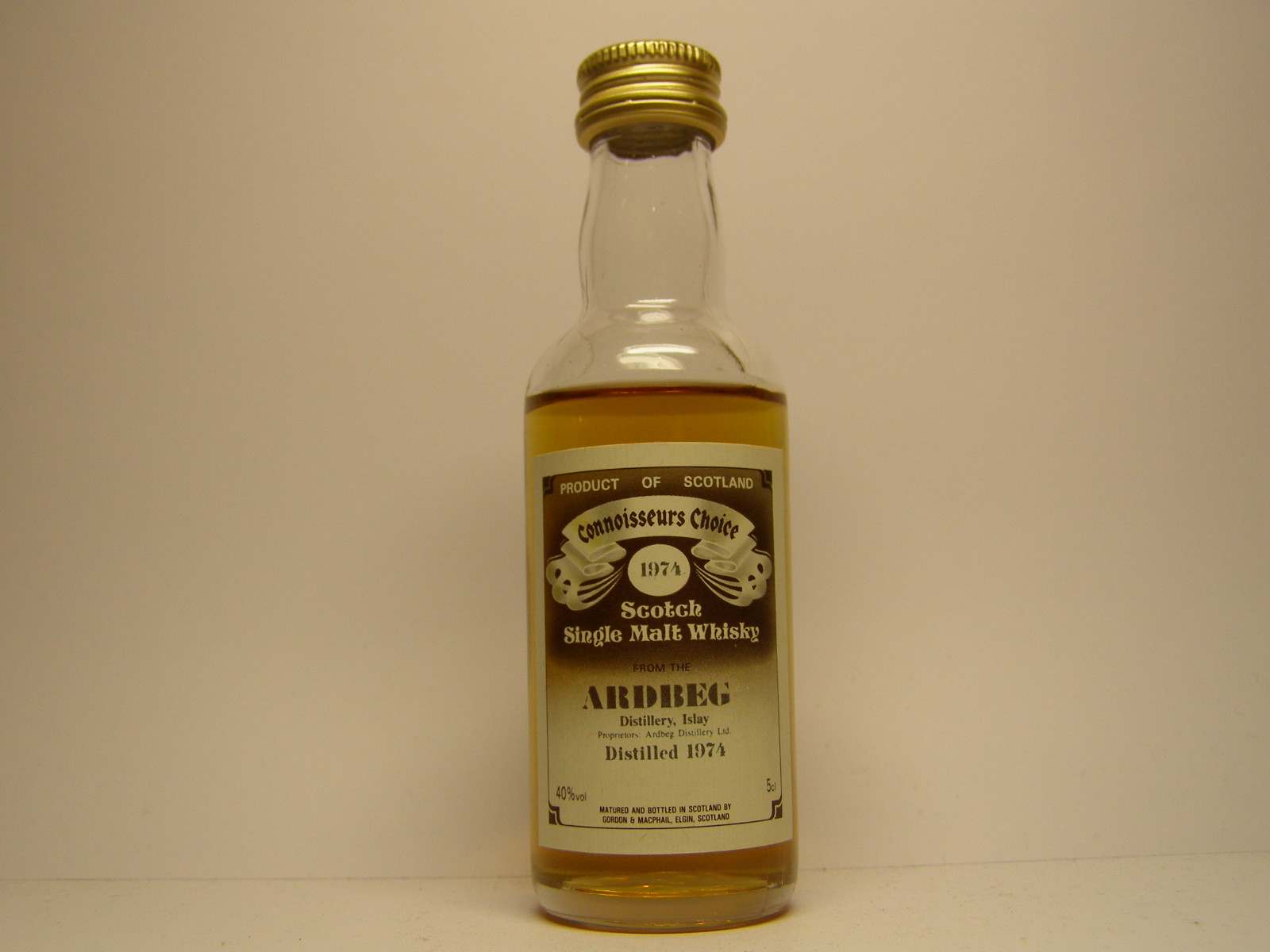 SSMW 1974 "Connoisseurs Choice" 5cl 40%vol