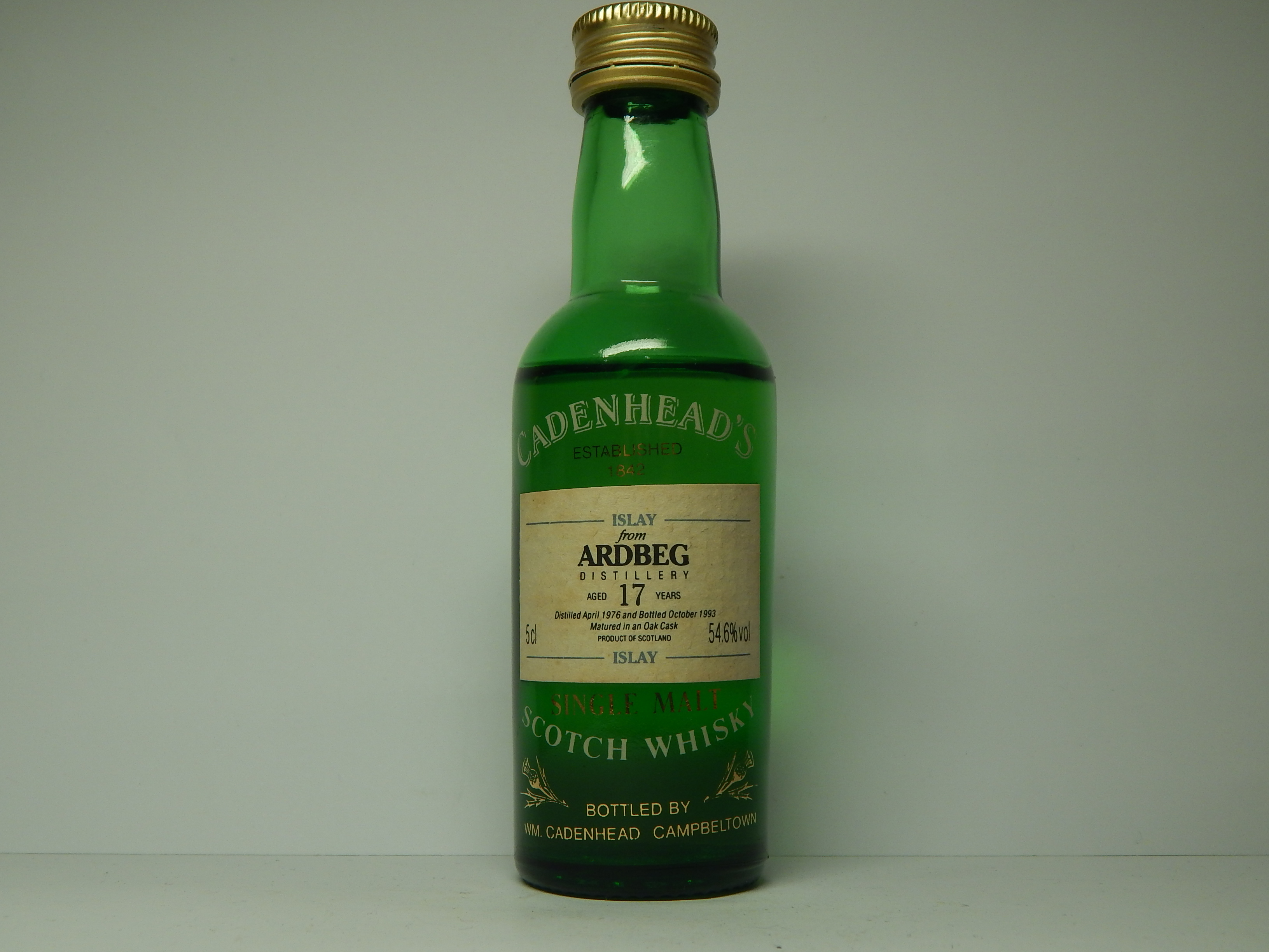 ISMSW 17yo 1976-1993 "Cadenhead´s" 5cl 54,6%vol