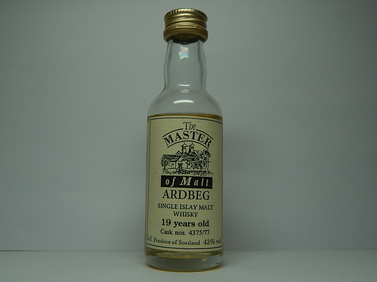 SIMW 19yo "Master of Malt" 5cl 43%vol