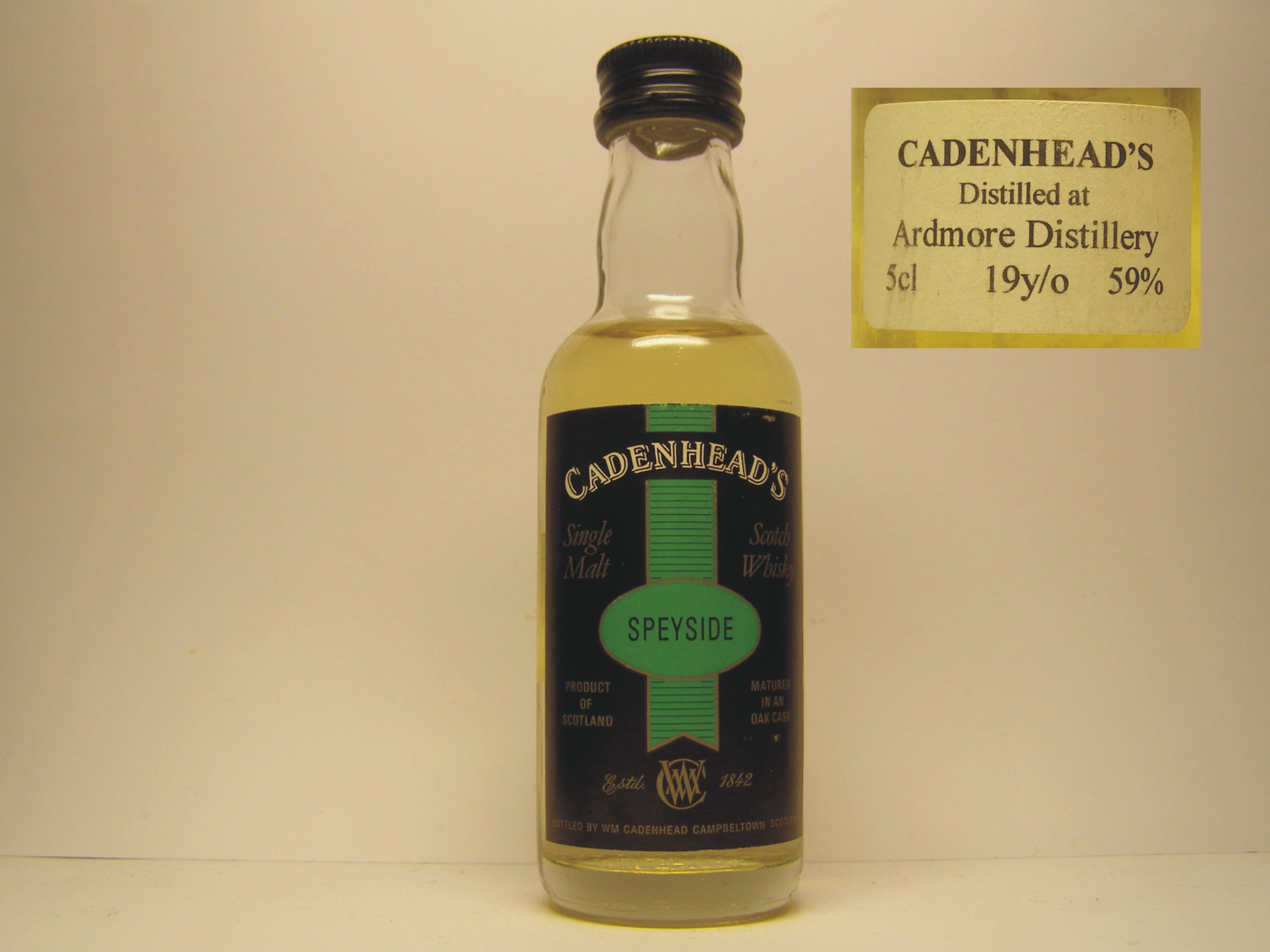 SSMSW 19yo "Cadenhead´s" 5cl 59%