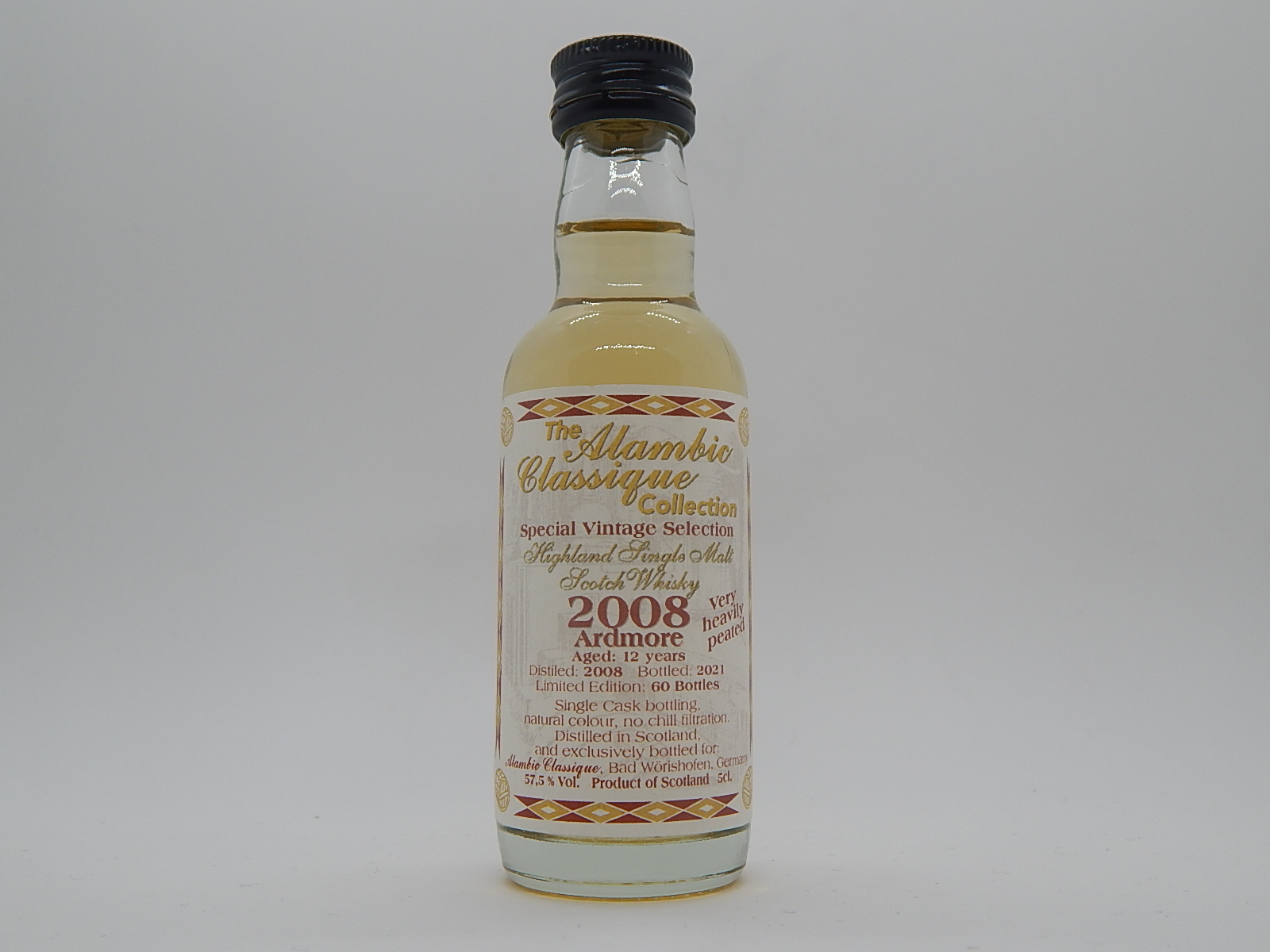 HSMSW 12yo 2008-2021 "Alambic Classique" 5cl. 57,5%Vol. 1/60