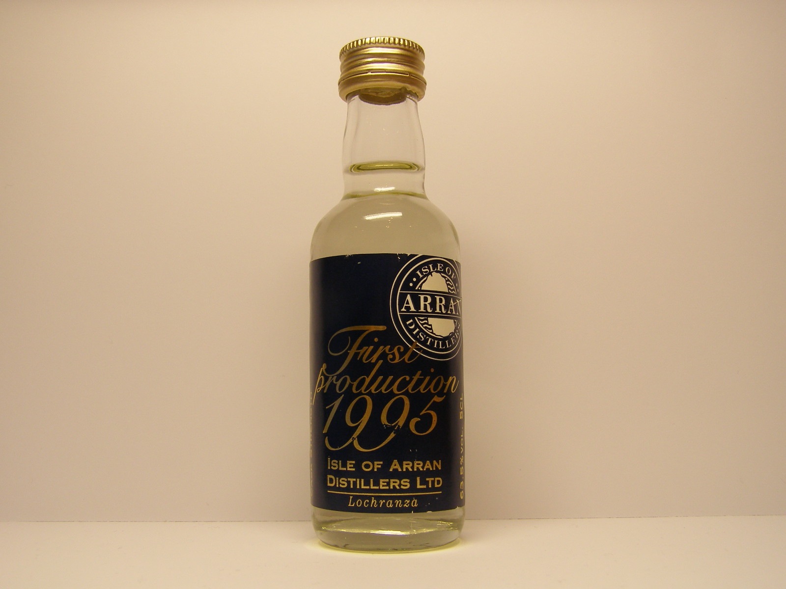 First production 1995 5CL 63,5%VOL.
