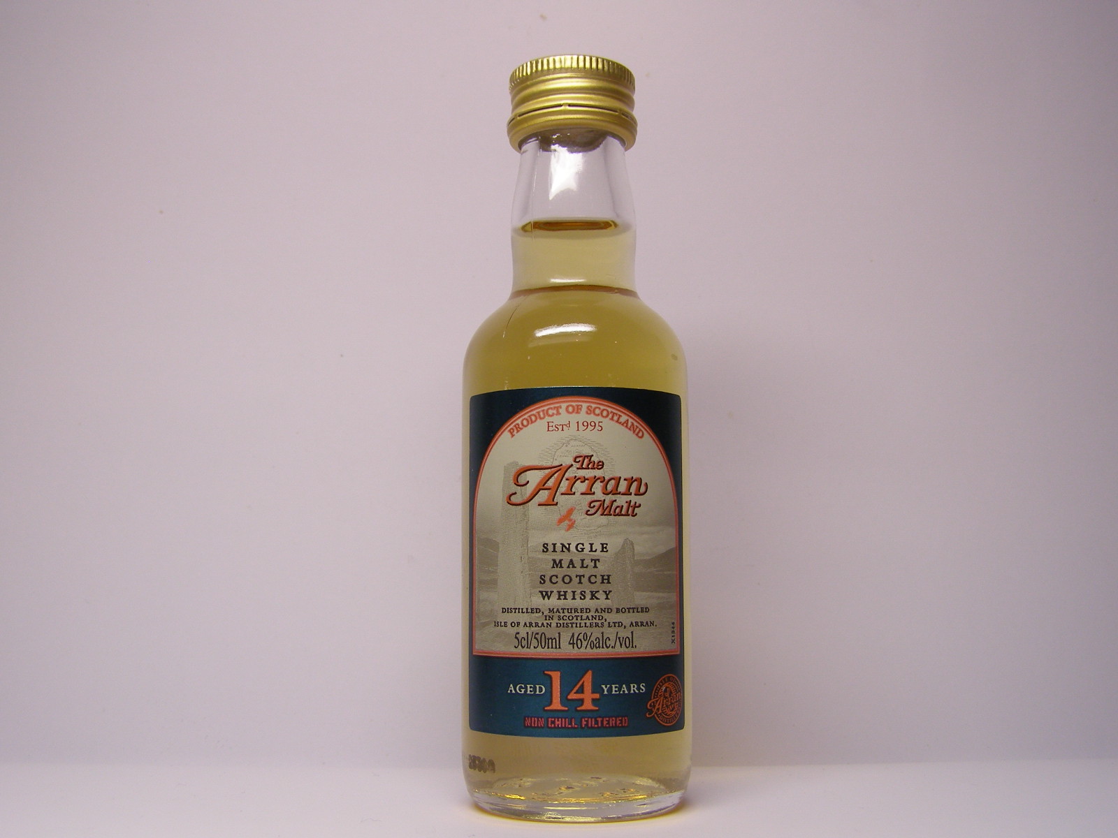 SMSW 14yo 5cl/50ml 46%alc./vol.