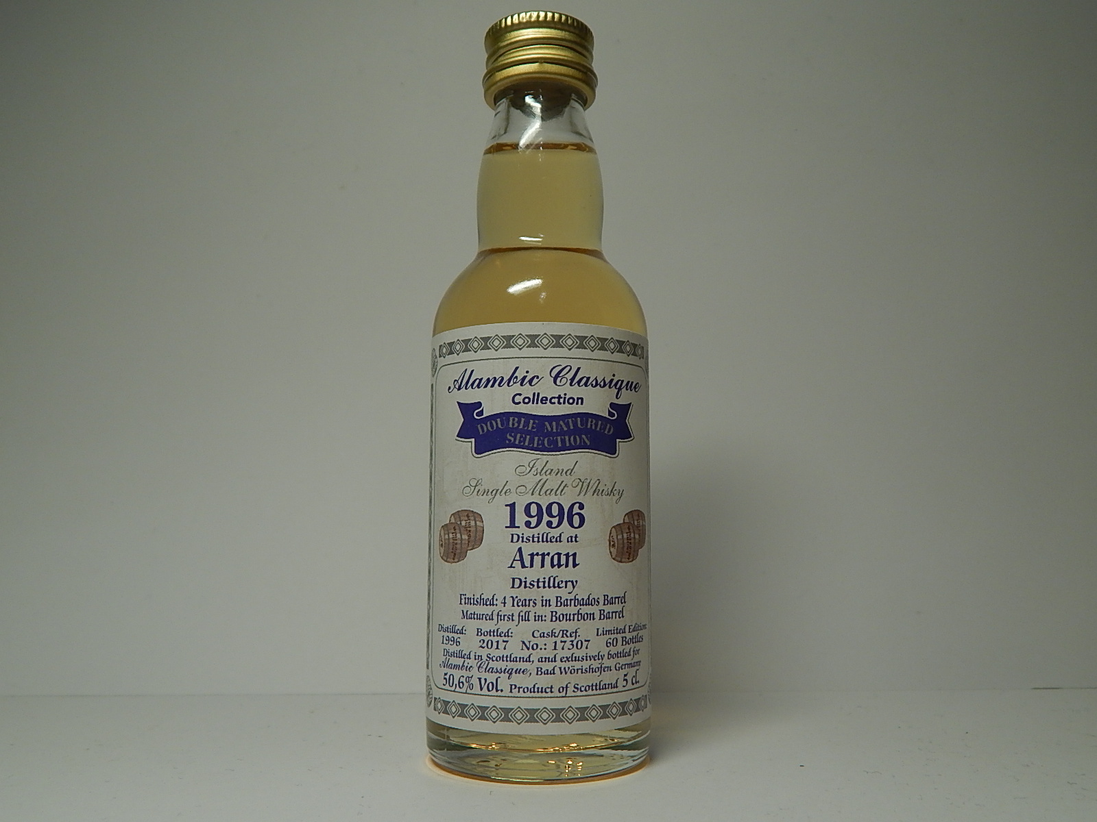 ISMW 21yo 1996-2017 "Alambic Classique" 5cl. 50,6%Vol.