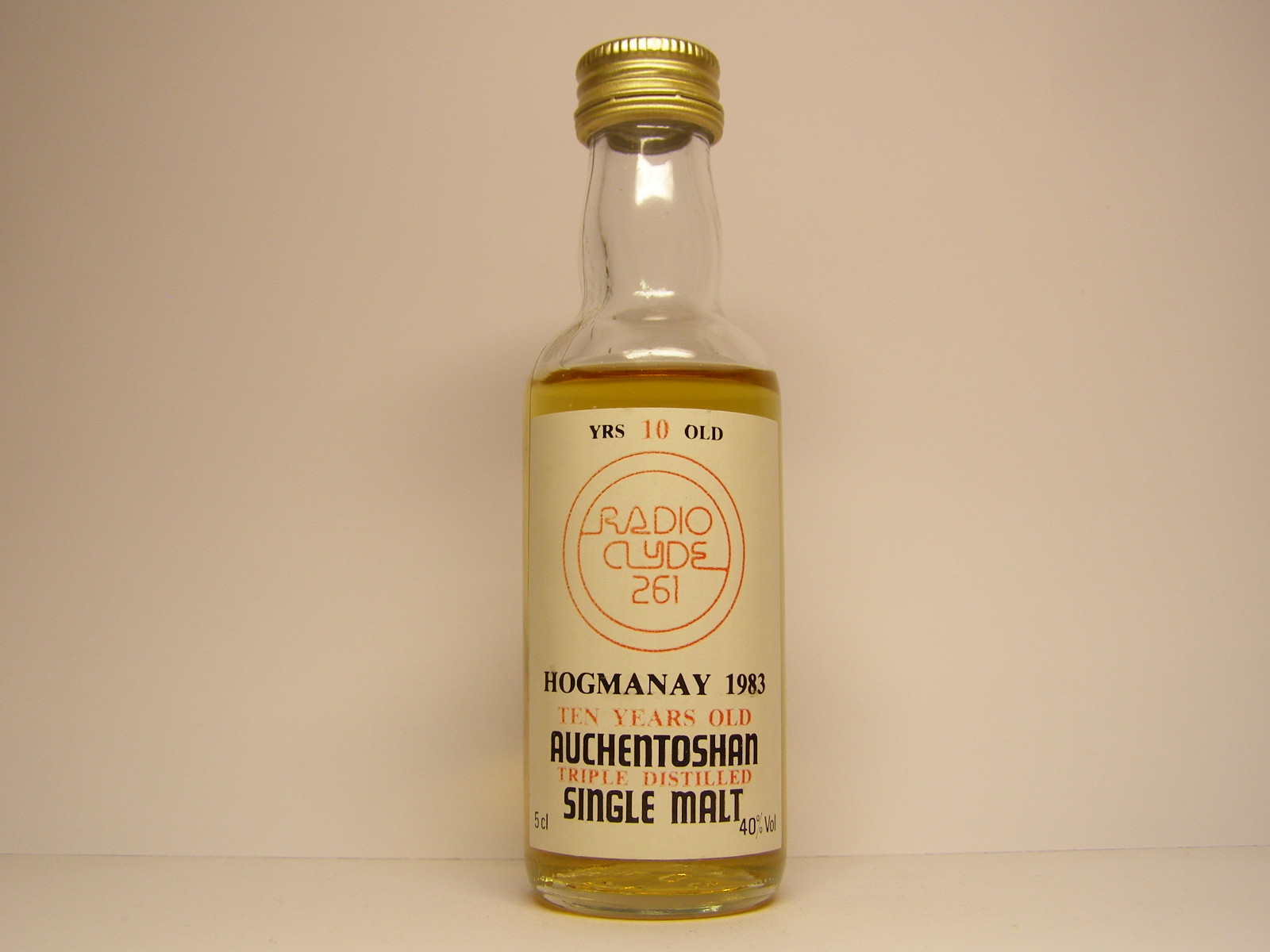 RADIO CLYDE SM 10yo 5cl 40%Vol 