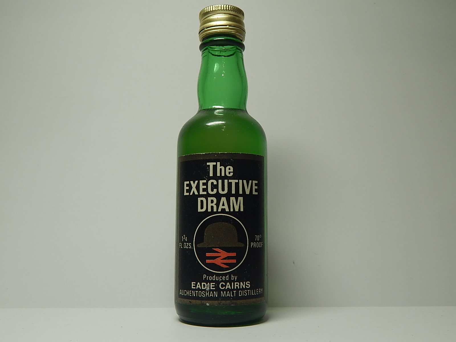 The EXECUTIVE DRAM MW 1 3/4 FL.OZS. 70´PROOF