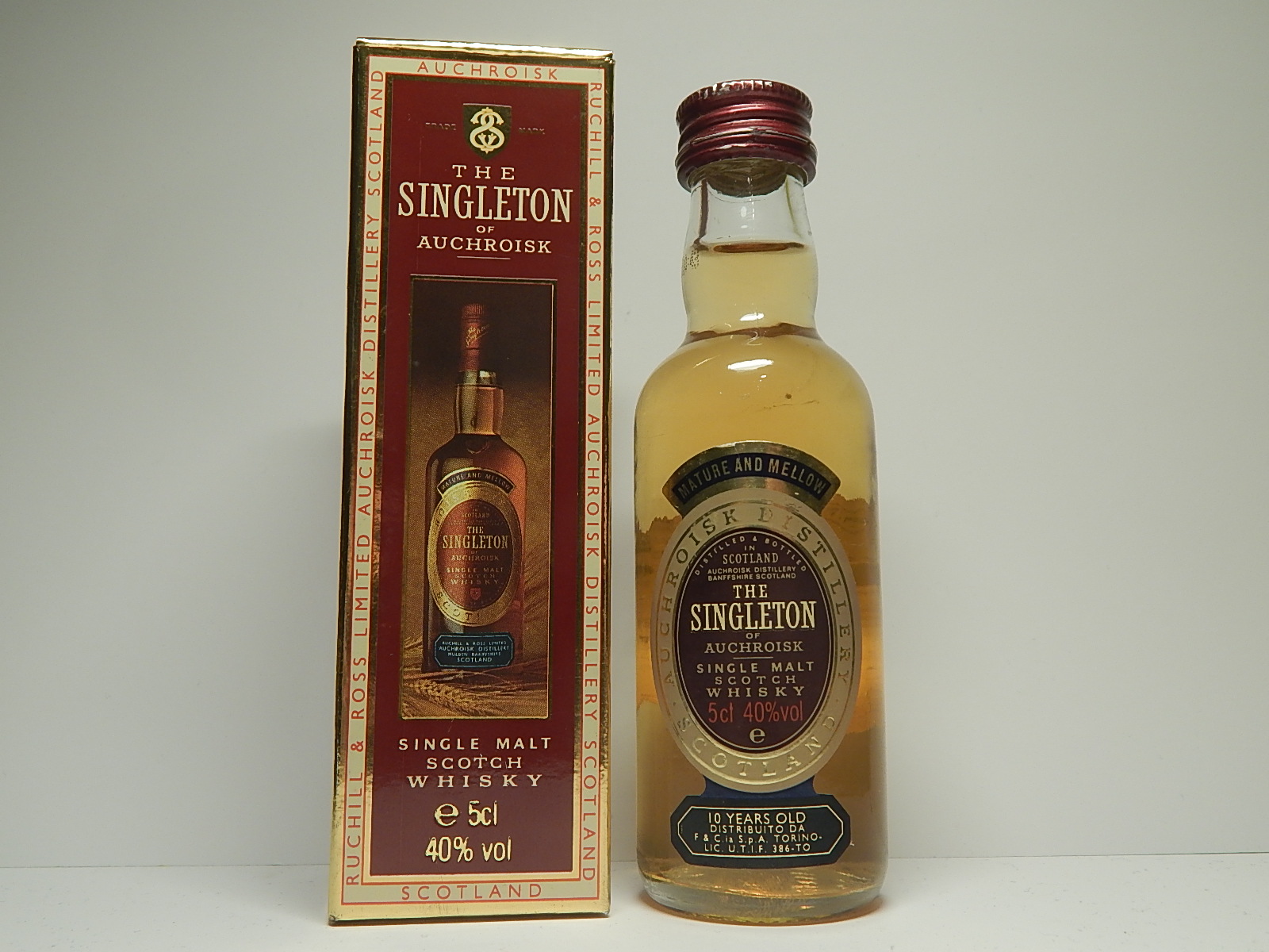 SINGLETON SMSW 10yo 5cl 40%vol "Italia"