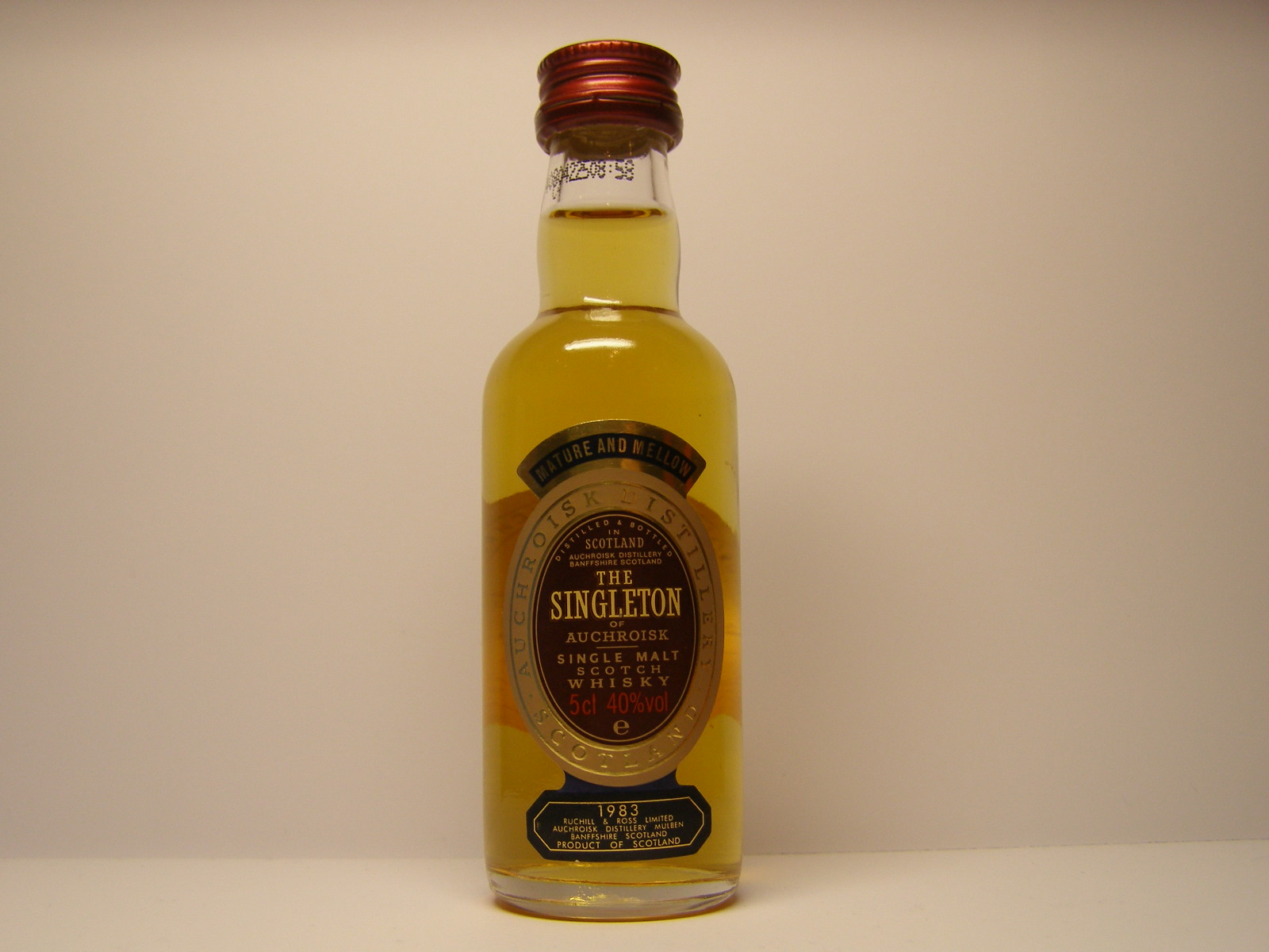 SINGLETON SMSW 1983 5cl 40%vol