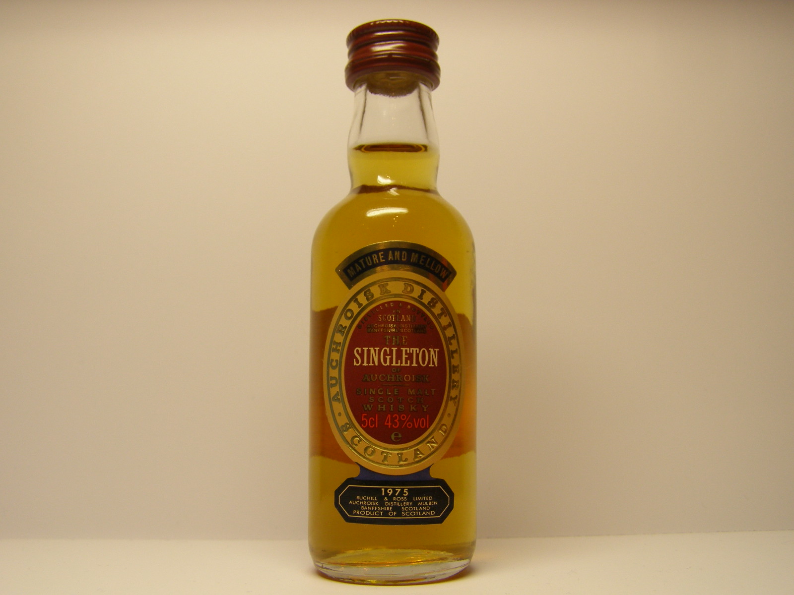 SINGLETON SMSW 1975 5cl 43%vol