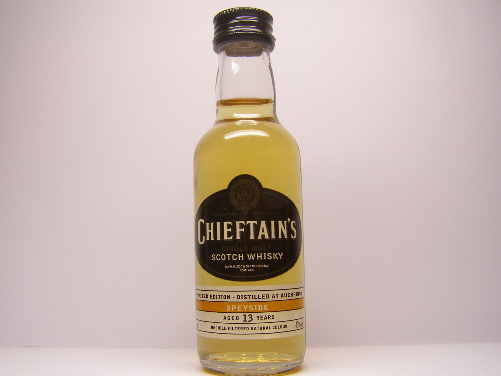 SSMSW 13yo "Chieftain´s" 5cl 43%vol.