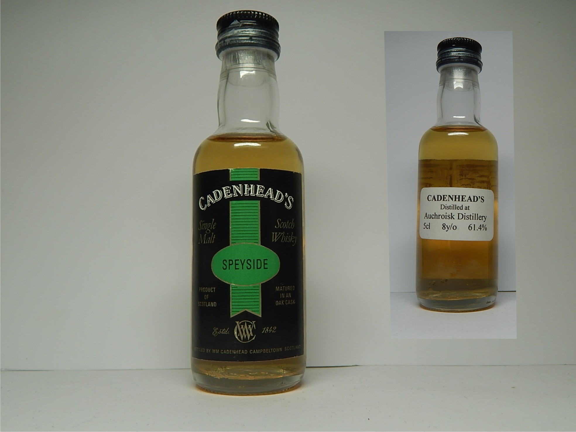 SSMSW 8yo "Cadenhead´s" 5cl 61,4%