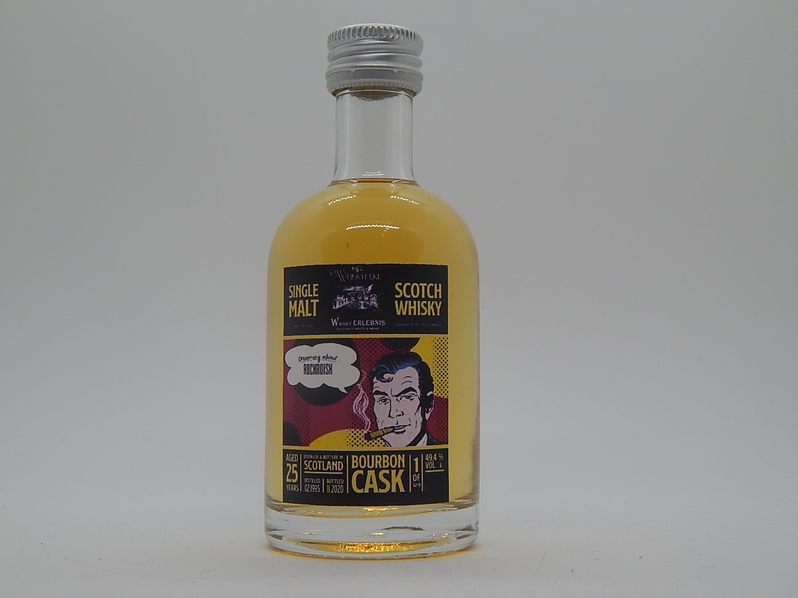 Bourbon Cask SMSW 25yo 1995-2020 50ml 49,4%VOL 1/129