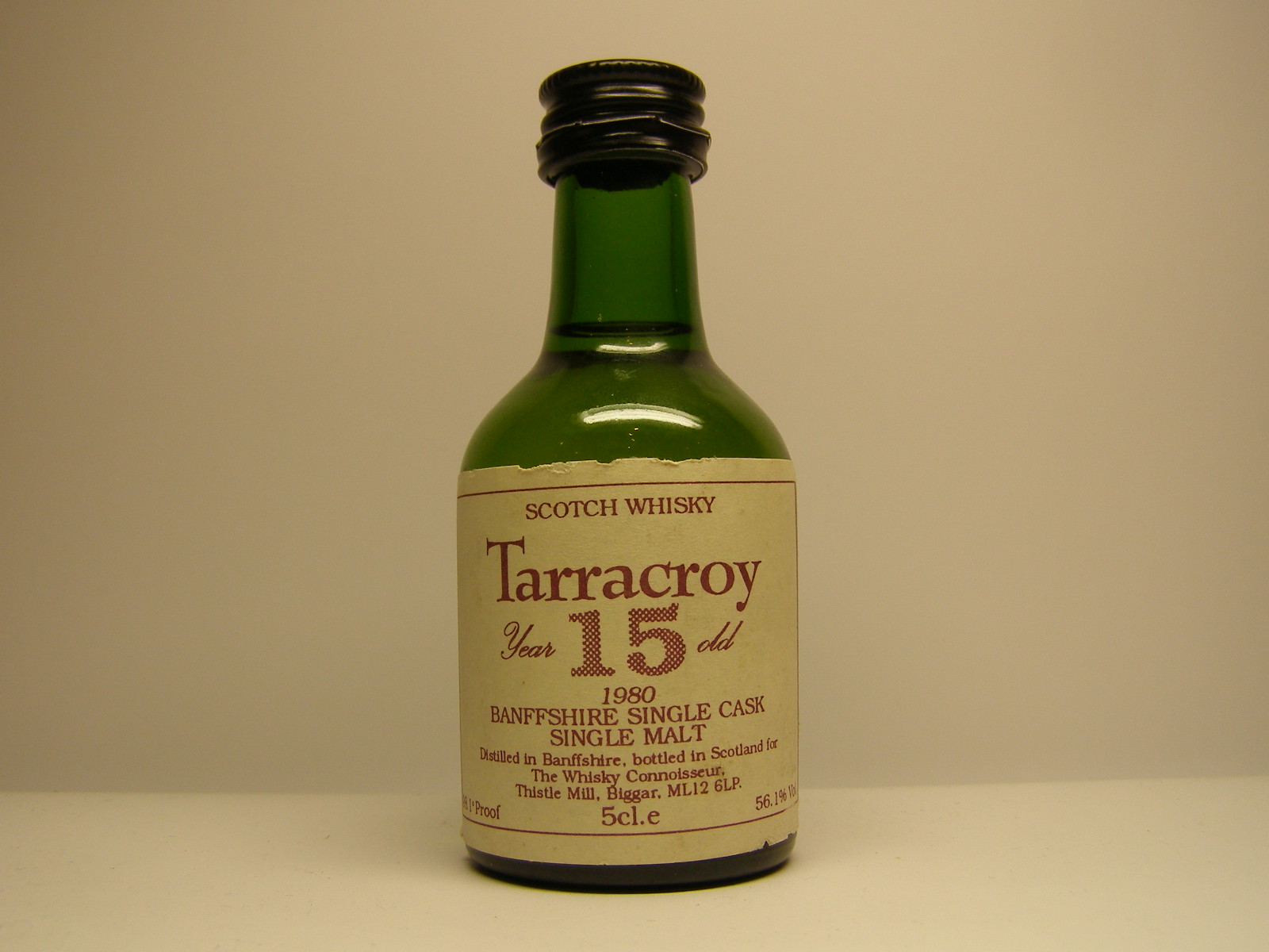 TARRACROY BSCSMSW 15yo 1980 5cl.e 56,1%Vol. 98,1´Proof