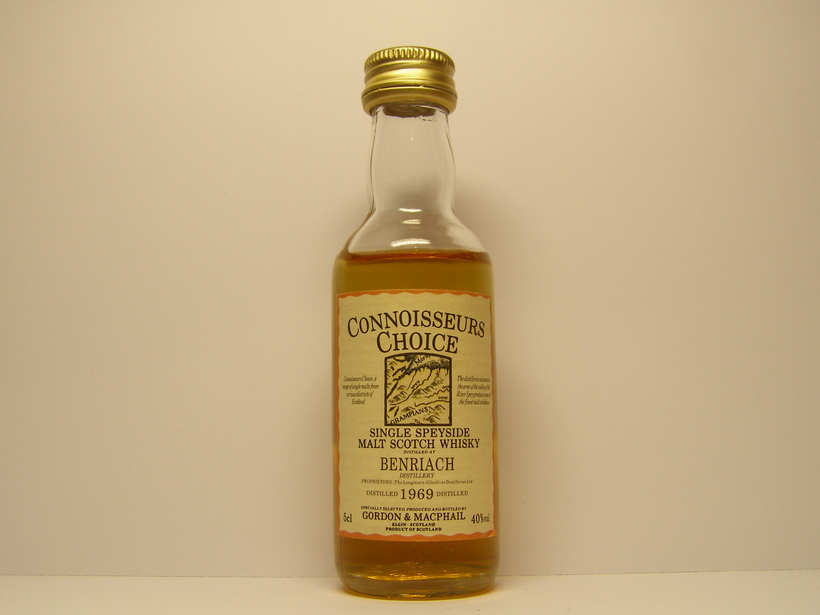 SSMSW 1969 "Connoisseurs Choice" 5cl 40%vol