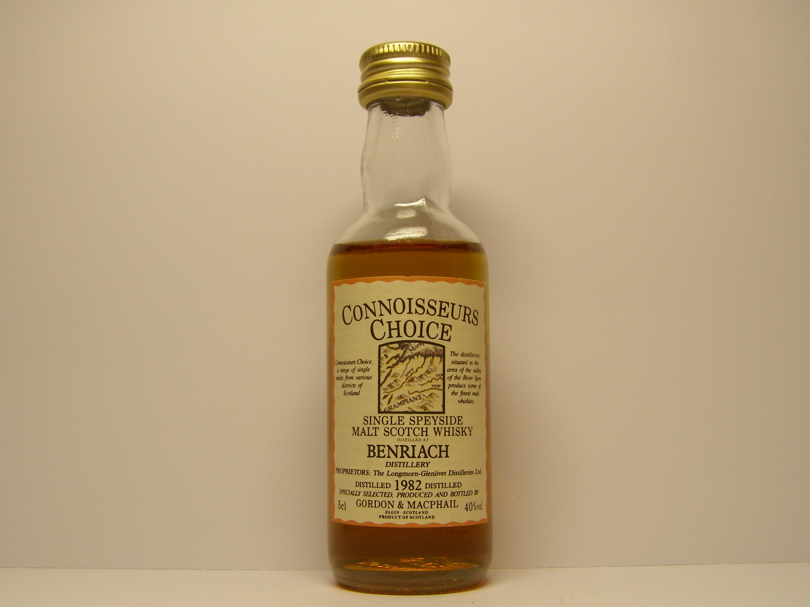 SSMSW 1982 "Connoisseurs Choice" 5cl 40%vol