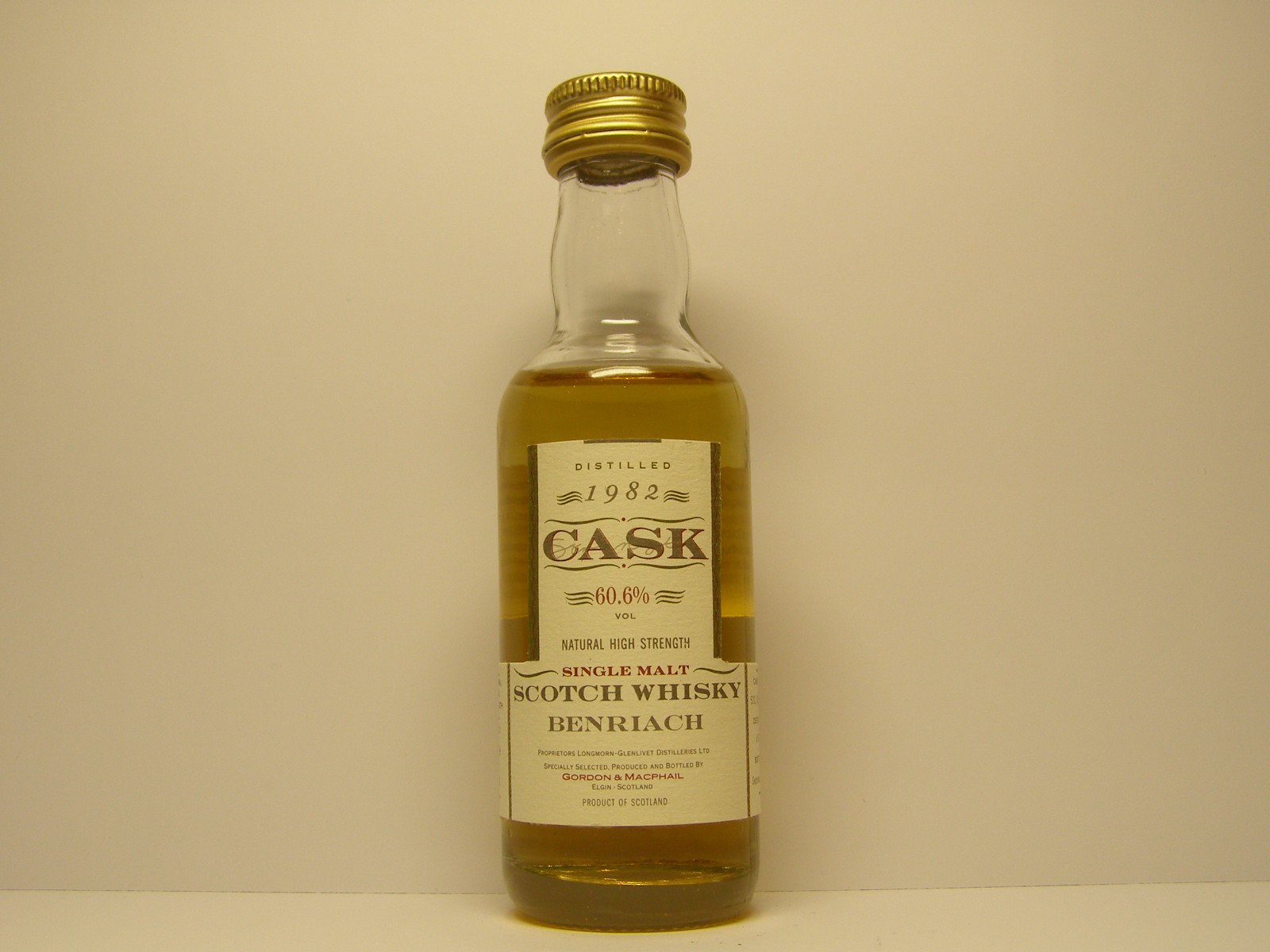 SMSW 11yo 1982-1993 "G&M Cask" 5cl 60,6%VOL