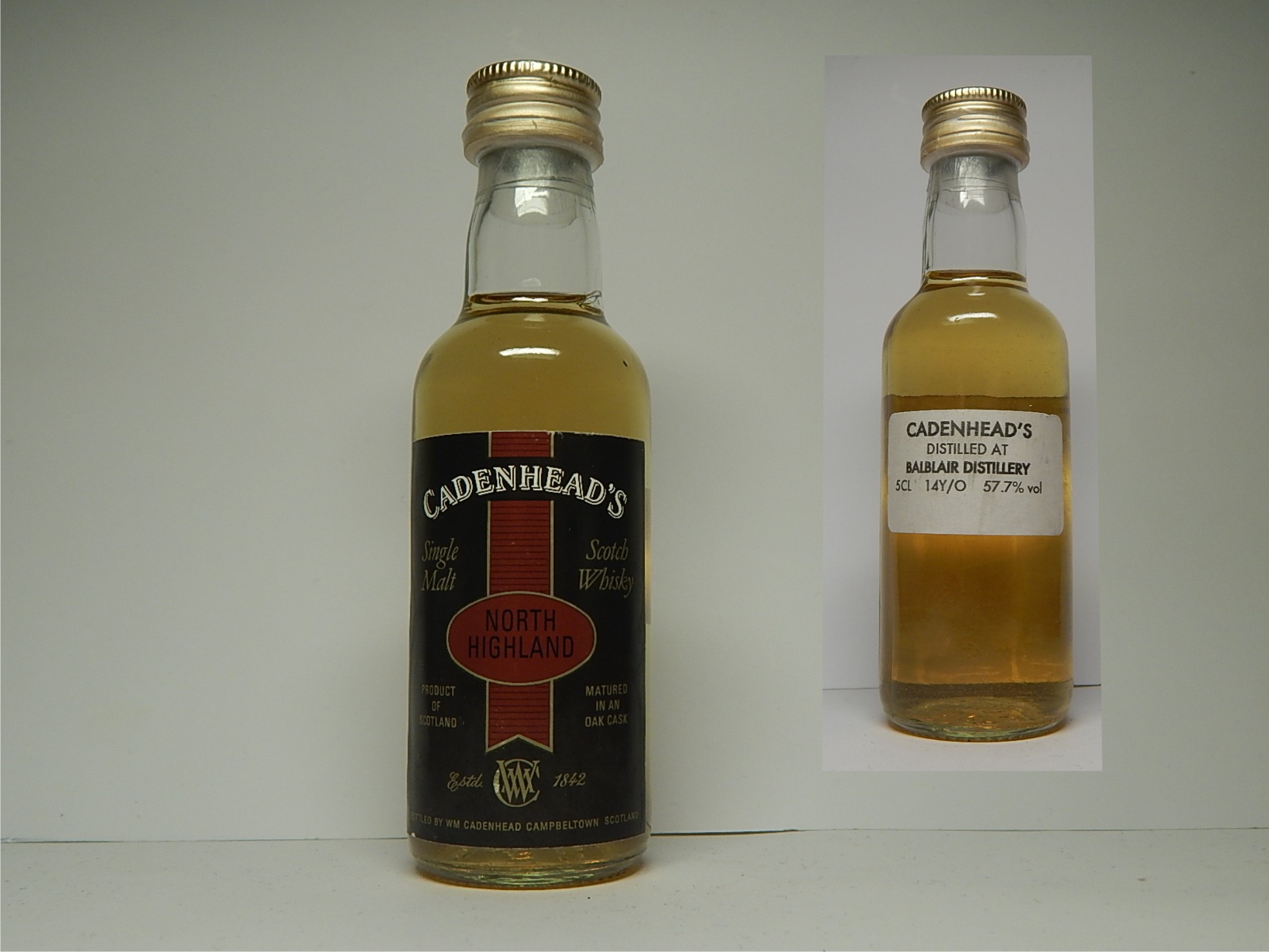 NHSMSW 14yo "Cadenhead´s" 5Cl. 57,7%vol