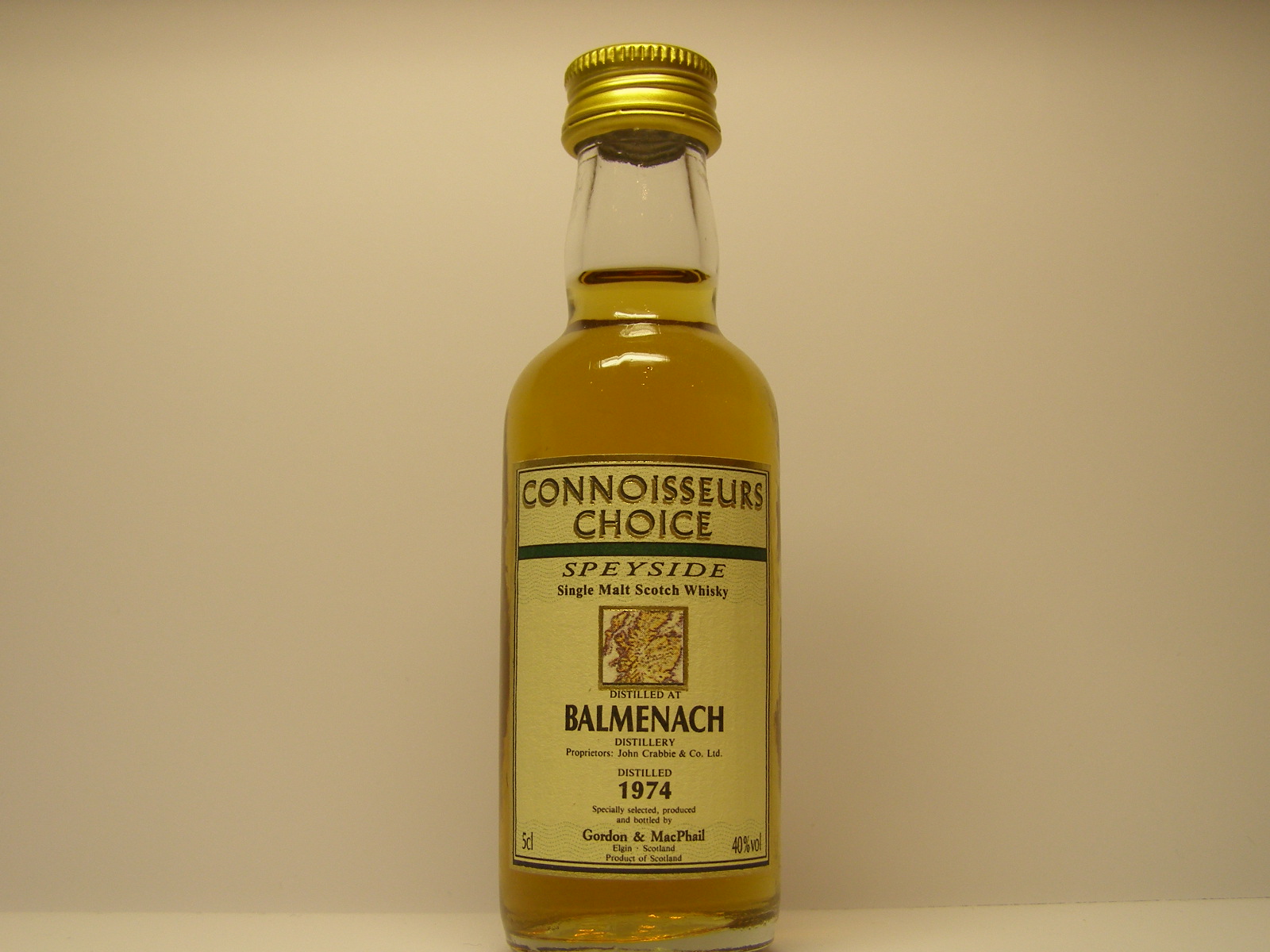 SSMSW 1974 "Connoisseurs Choice" 5cl 40%vol