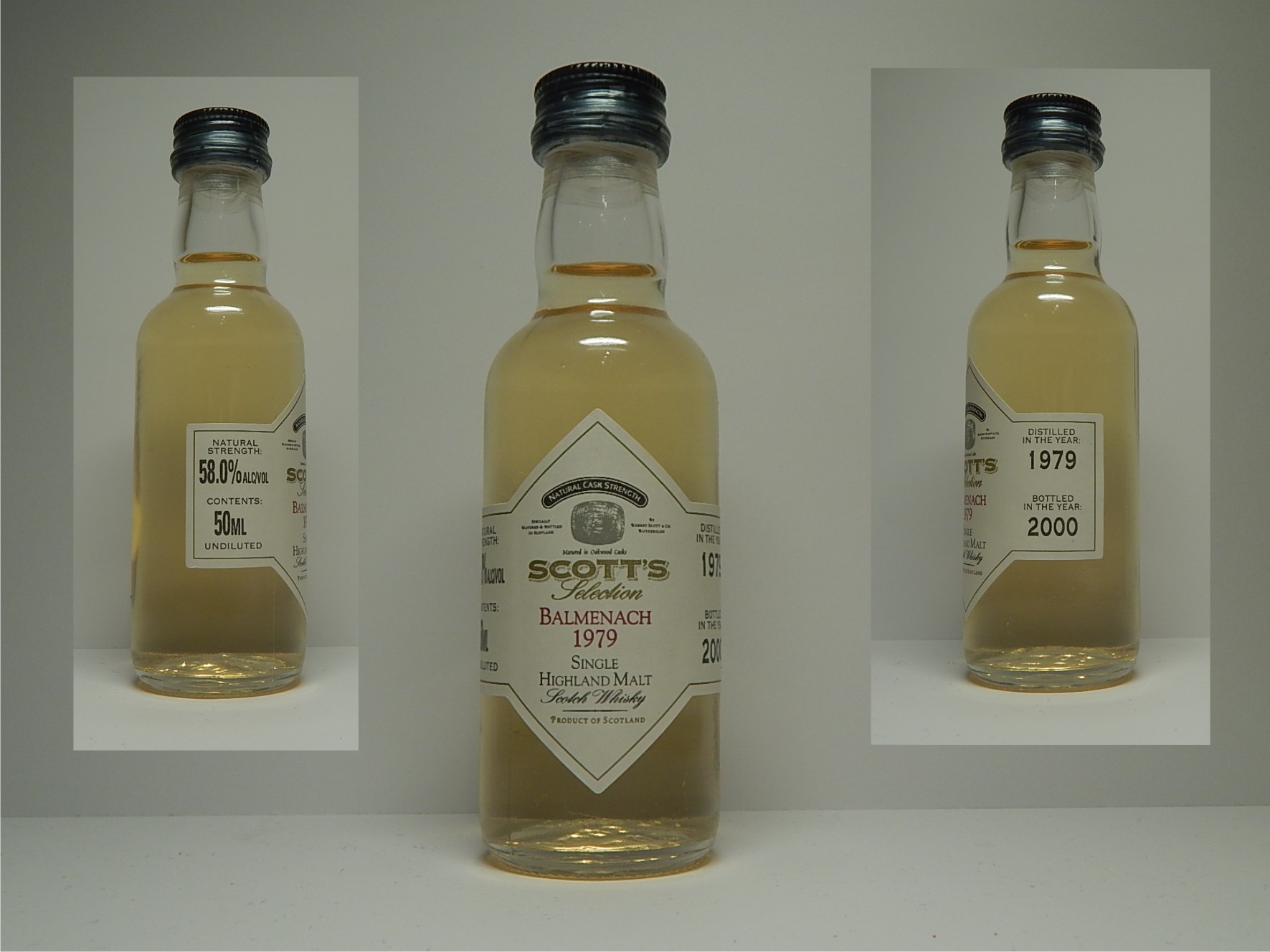 SHMSW 21yo 1979-2000 "Scott´s" 50ML 58%ALC/VOL