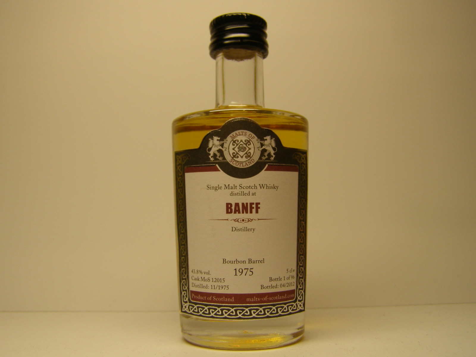 SMSW 36yo 1975-2012 "Malts of Scotland" 5cle 43,8%vol. 