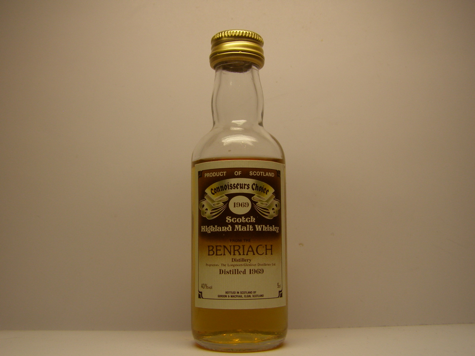 SHMW 1969 "Connoisseurs Choice" 5cl 40%vol