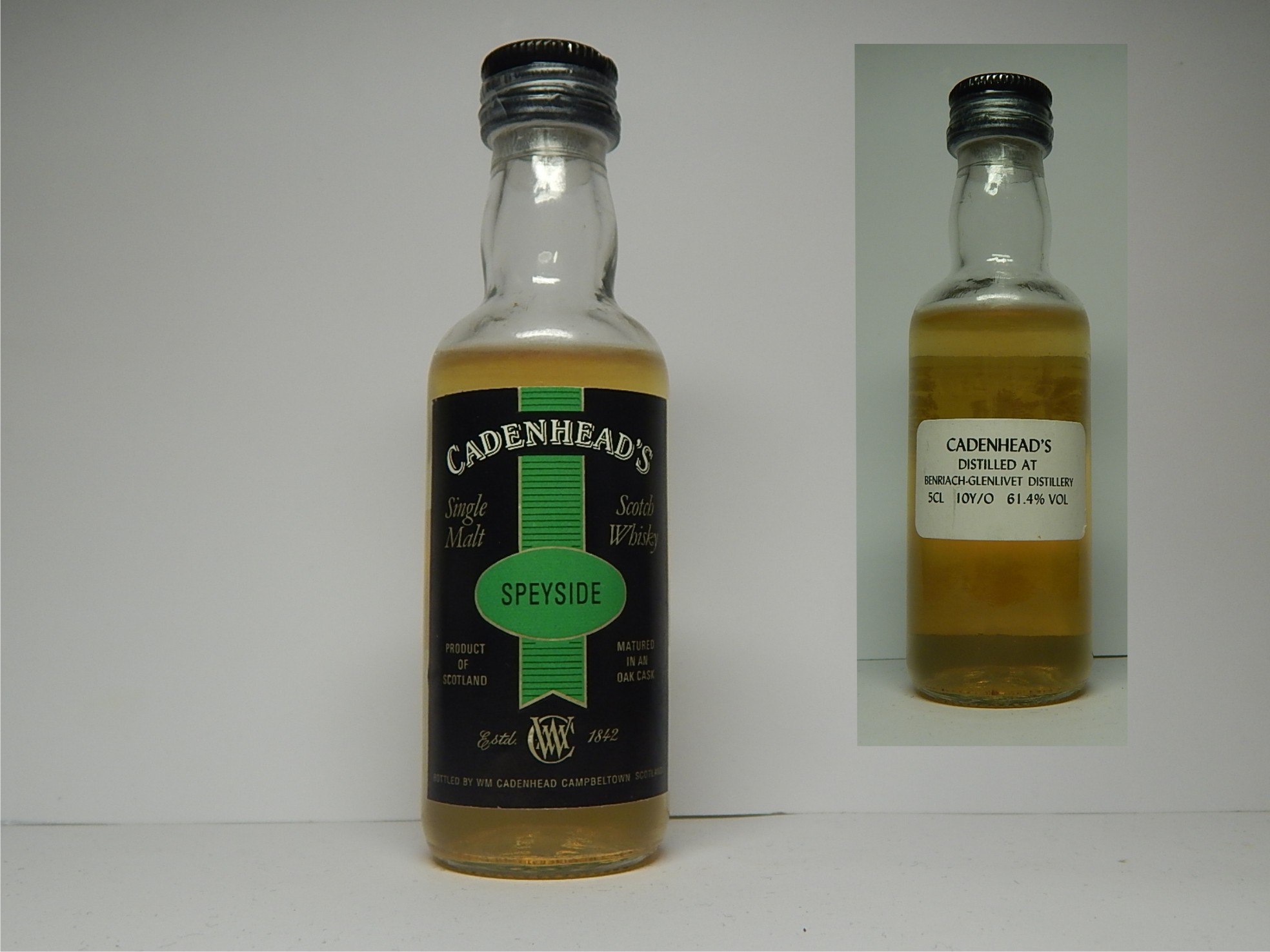 Glenlivet SSMSW 10yo "Cadenhead´s" 5Cl. 61,4%VOL