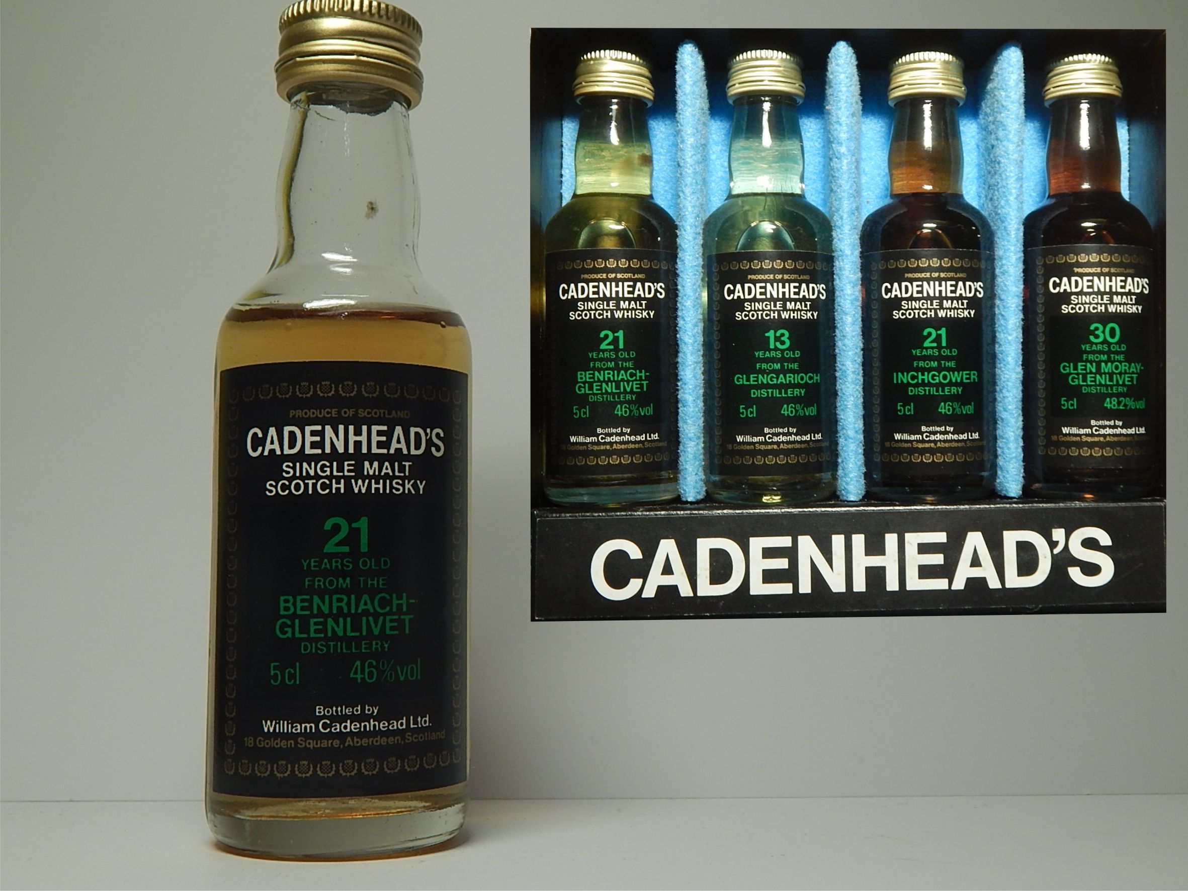 Glenlivet SMSW 21yo "Cadenhead´s" 5cl 46%vol