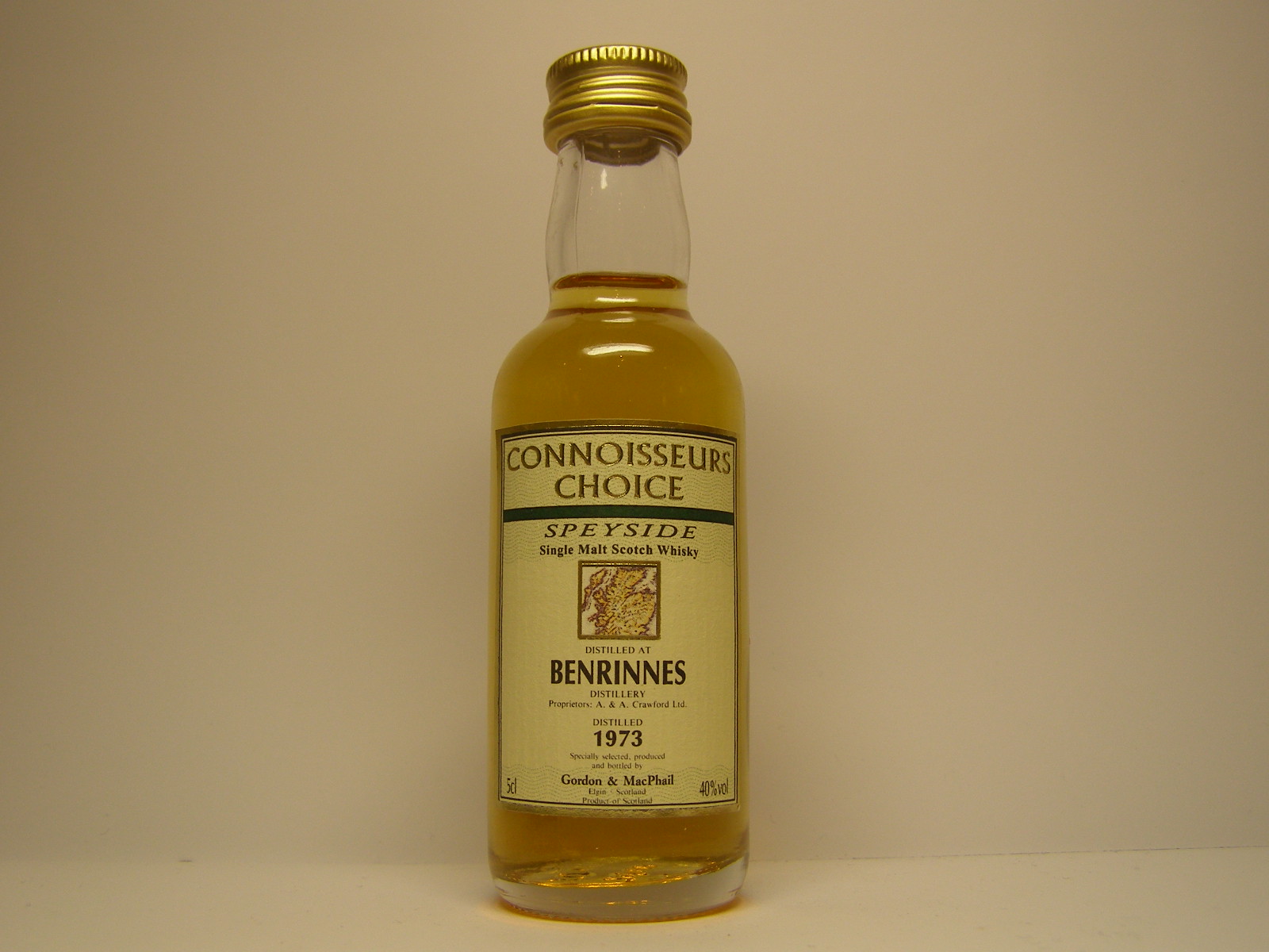 SSMSW 1973 "Connoisseurs Choice" 5cl 40%vol