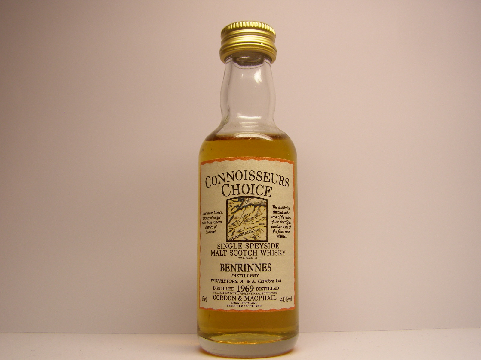 SSMSW 1969 "Connoisseurs Choice" 5cl 40%vol