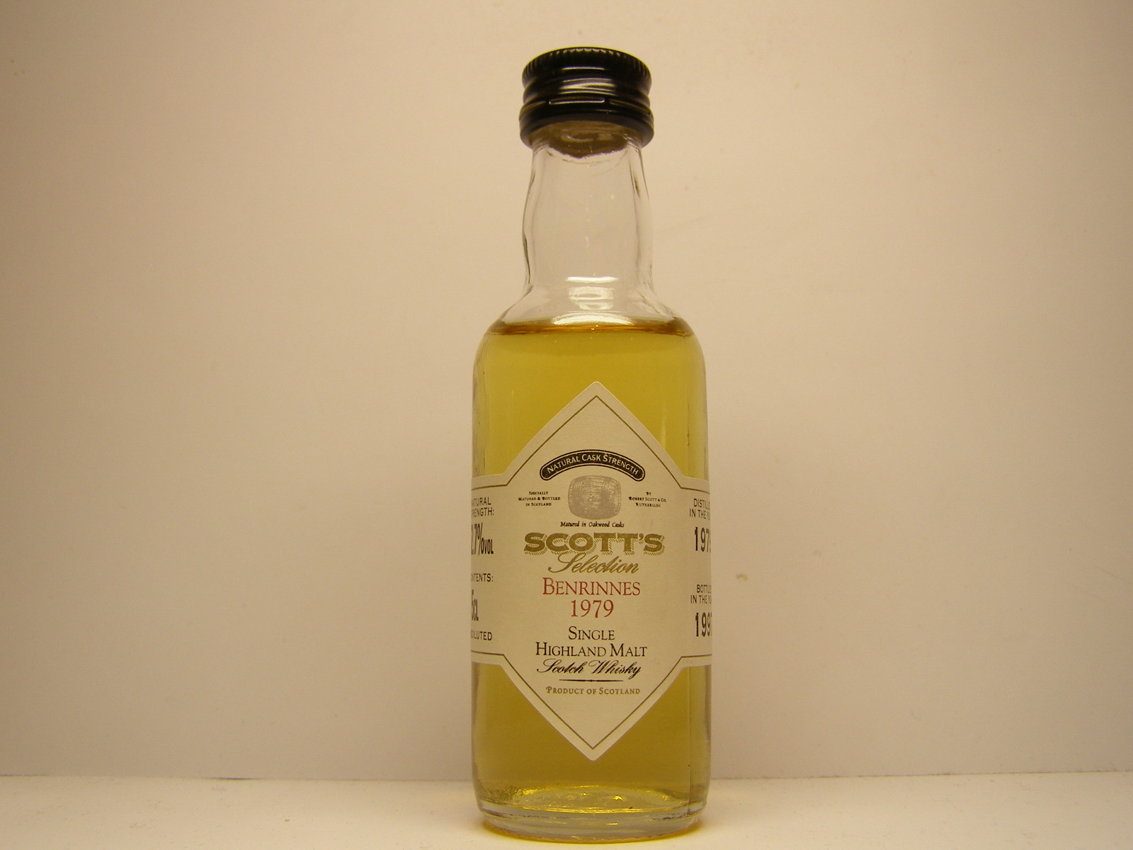 SHMSW 18yo 1979-1997 "Scott´s" 5CL 62,7%VOL 