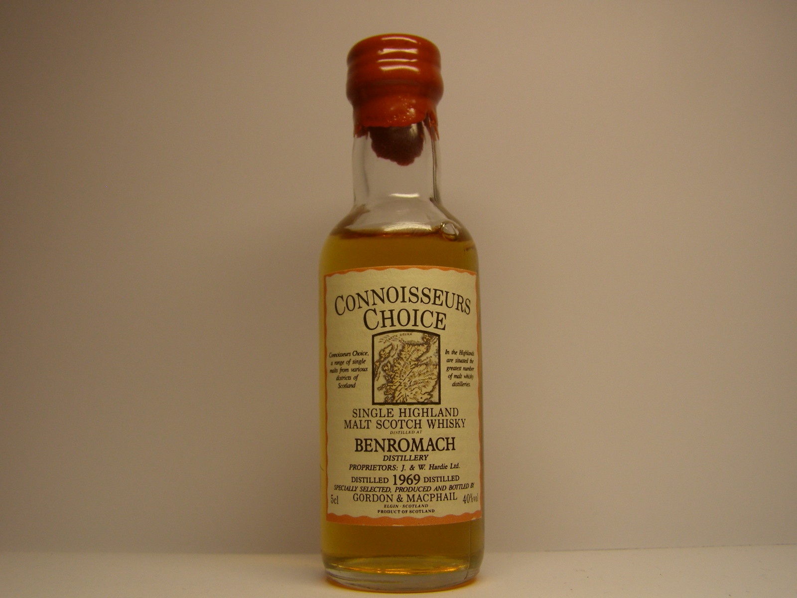 SHMSW 1969 "Connoisseurs Choice" 5cl 40%vol