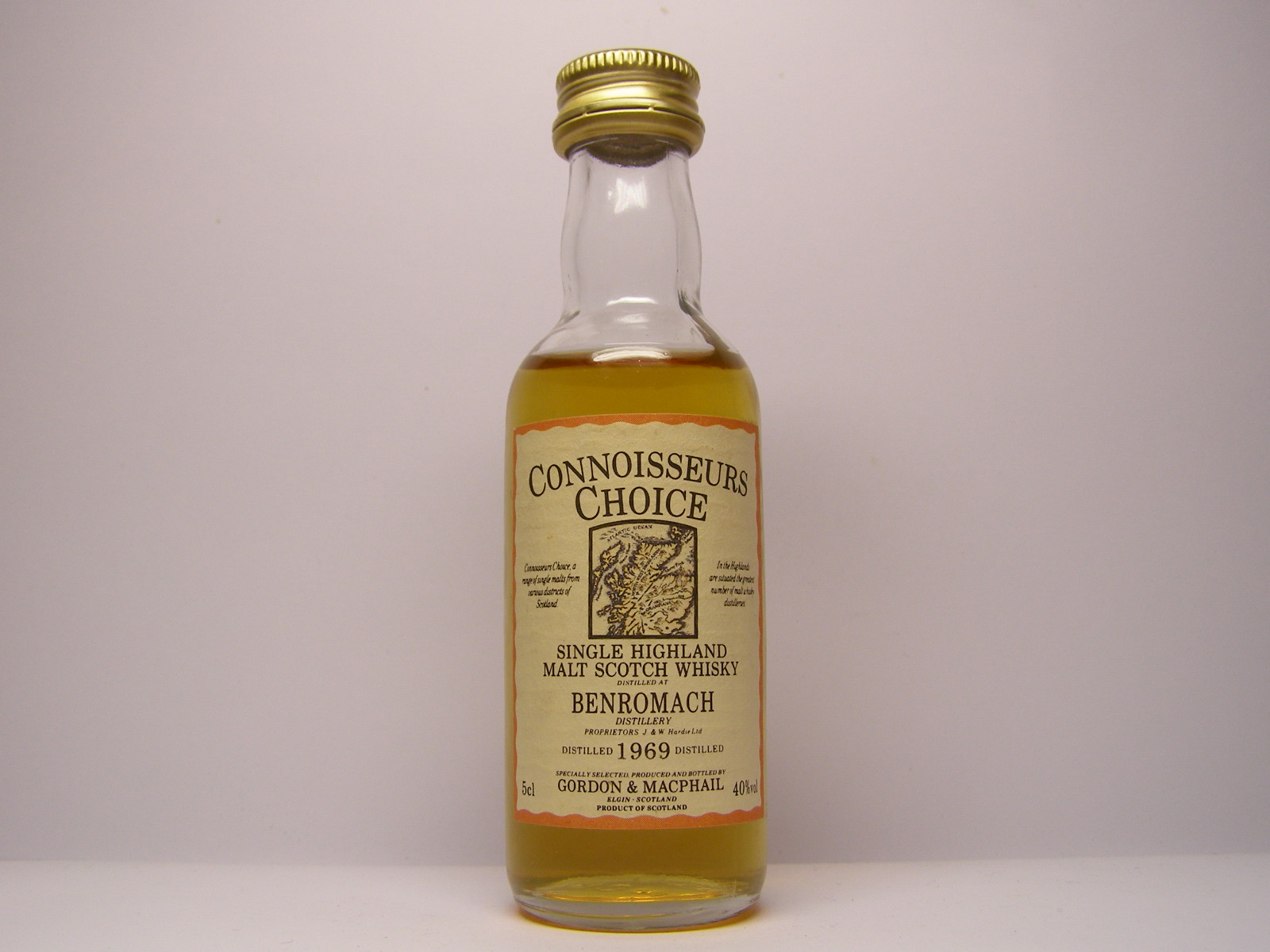 SHMSW 1969 "Connoisseurs Choice" 5cl 40%vol