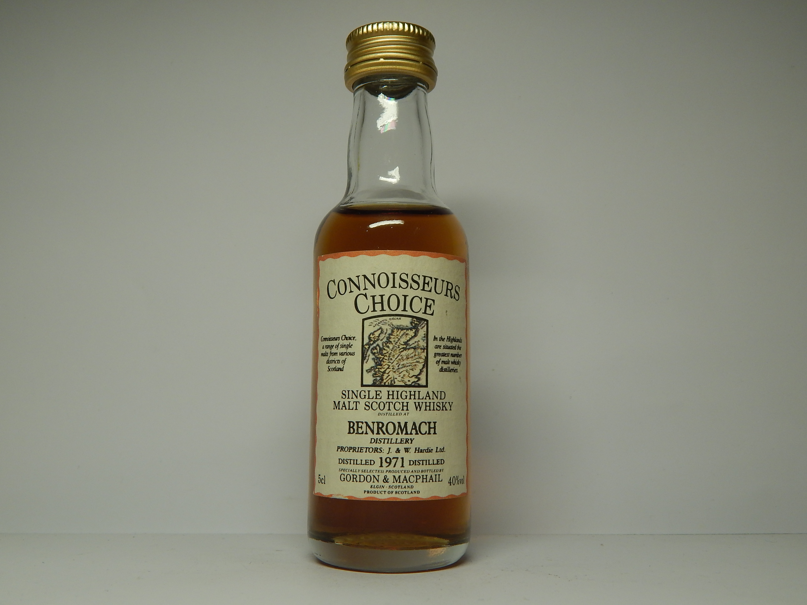 SHMSW 1971 "Connoisseurs Choice" 5cl 40%vol