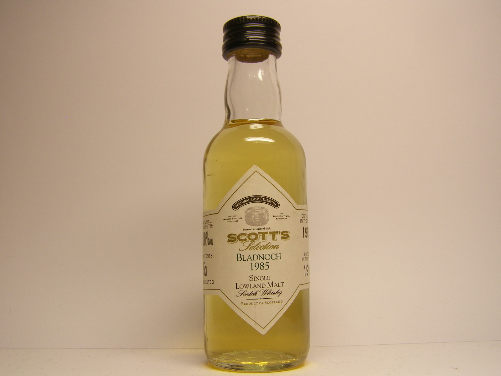 SLMSW 12yo 1985-1997 "Scott´s" 5CL 60%VOL