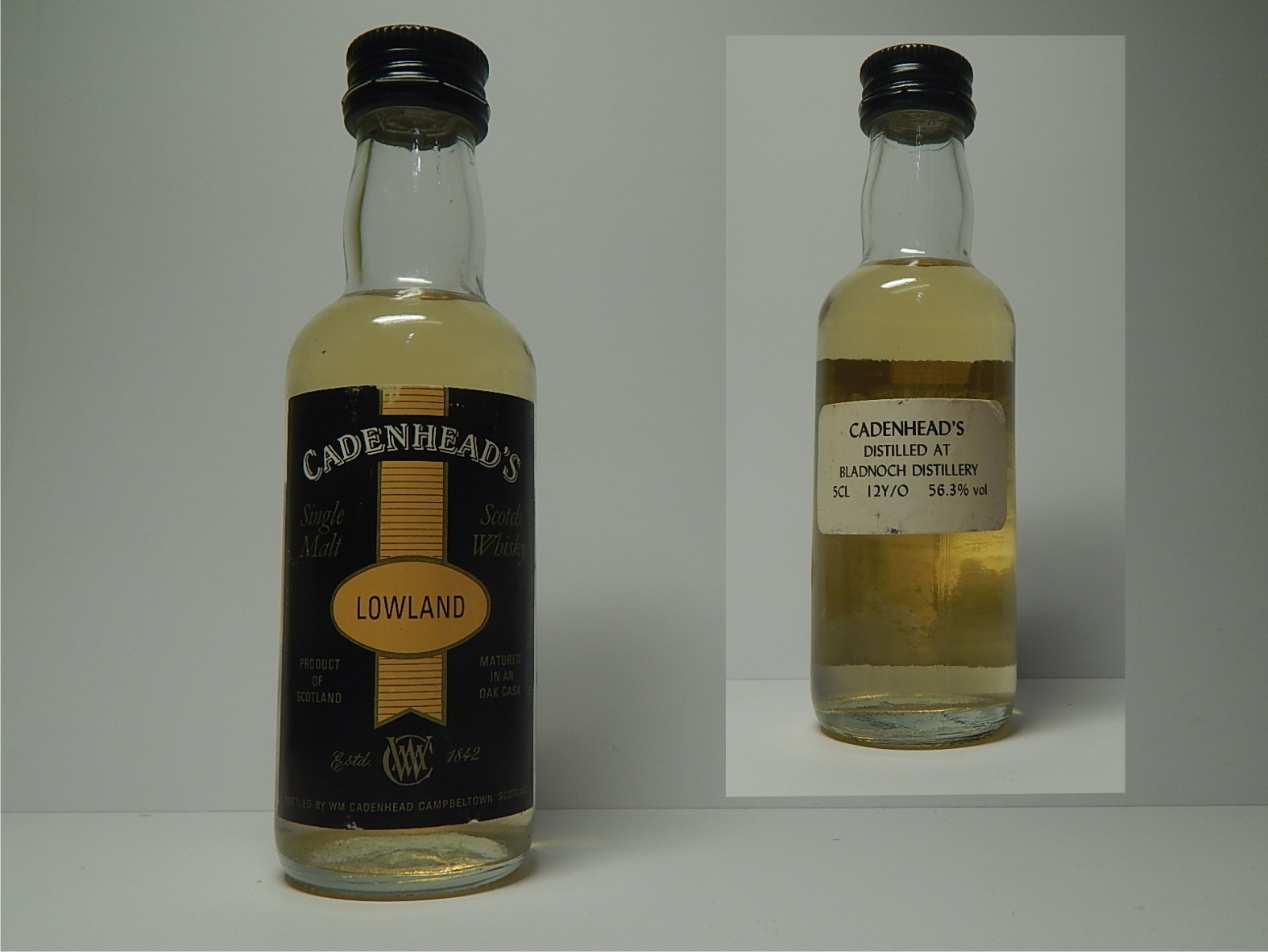 LSMSW 12yo "Cadenhead´s" 5Cl. 56,3%vol