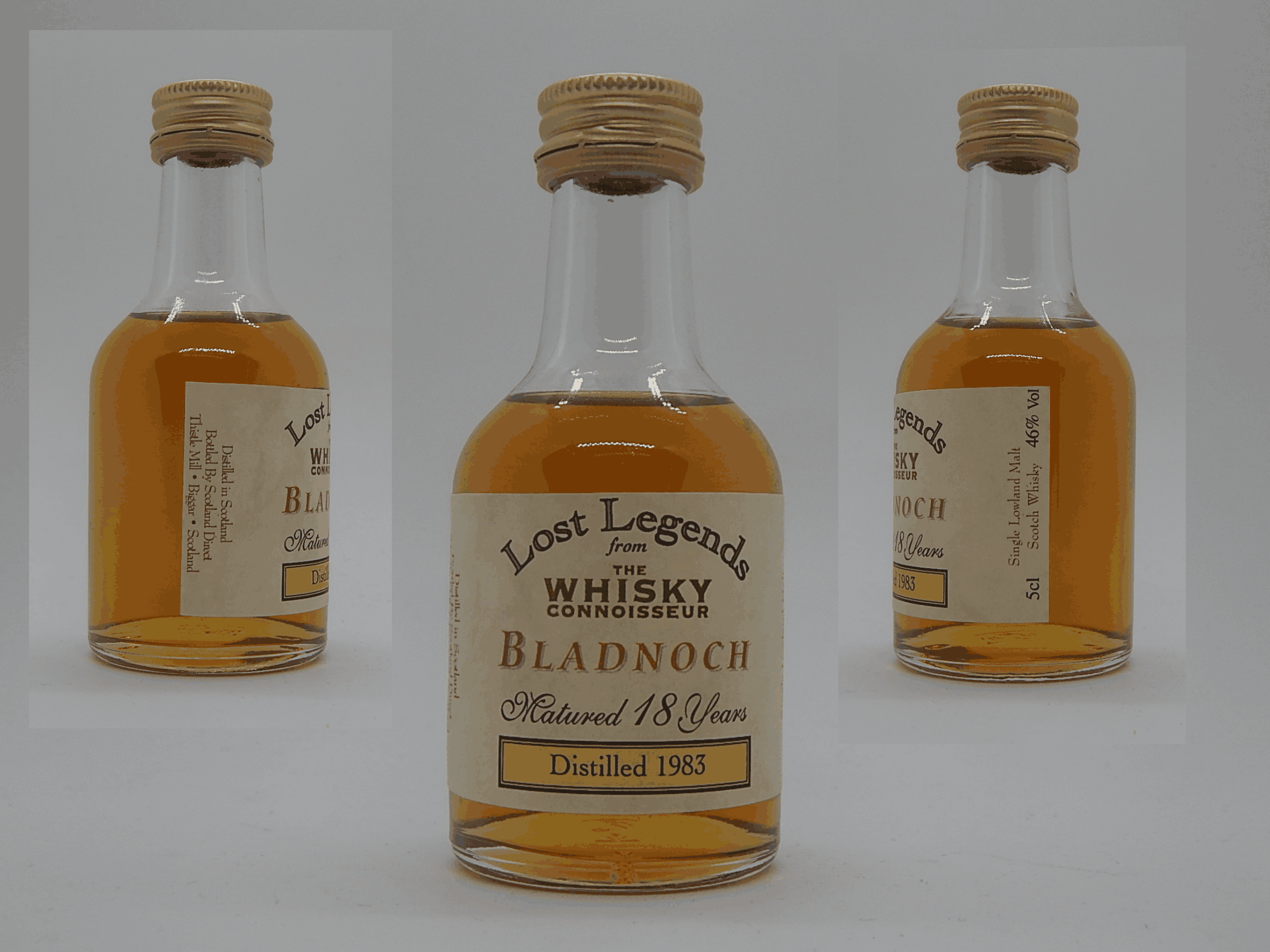 SLMSW 18yo 1983 "Whisky Connoisseur Lost Legends" 5cl 46%Vol