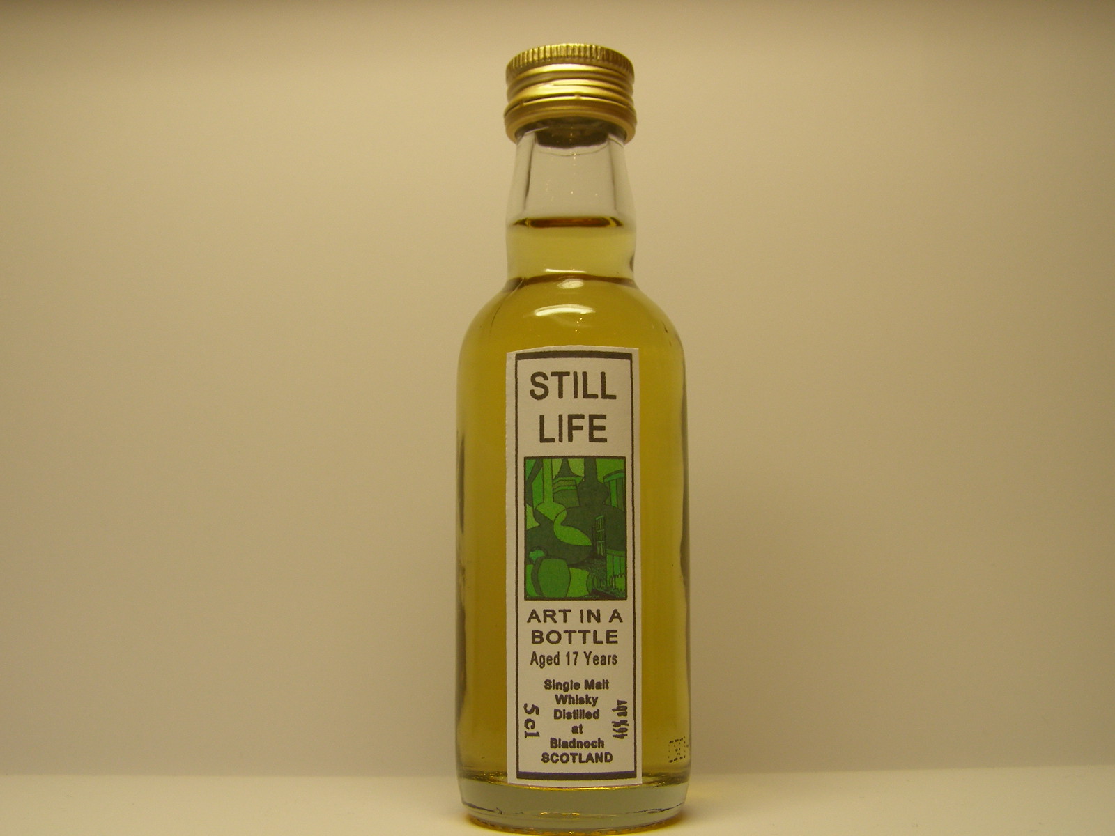 STILL LIFE 17yo 5cl 46%abv