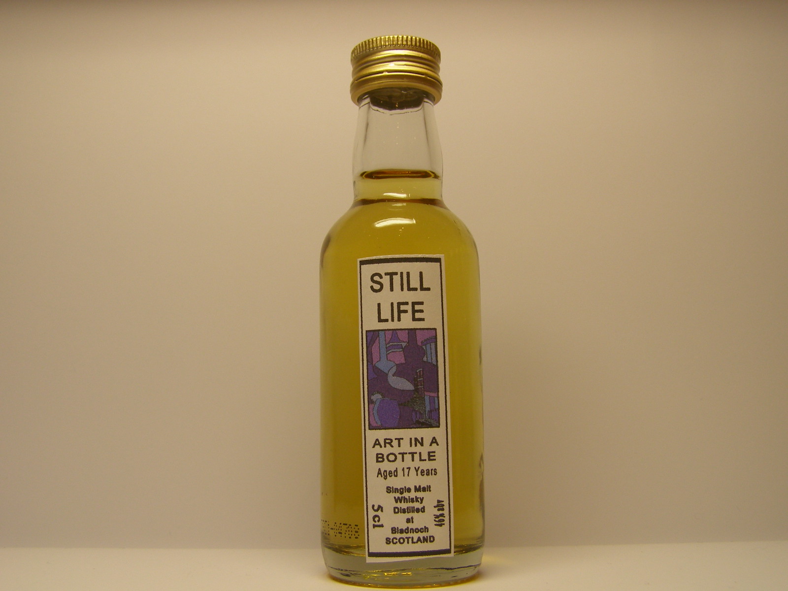 STILL LIFE 17yo 5cl 46%abv