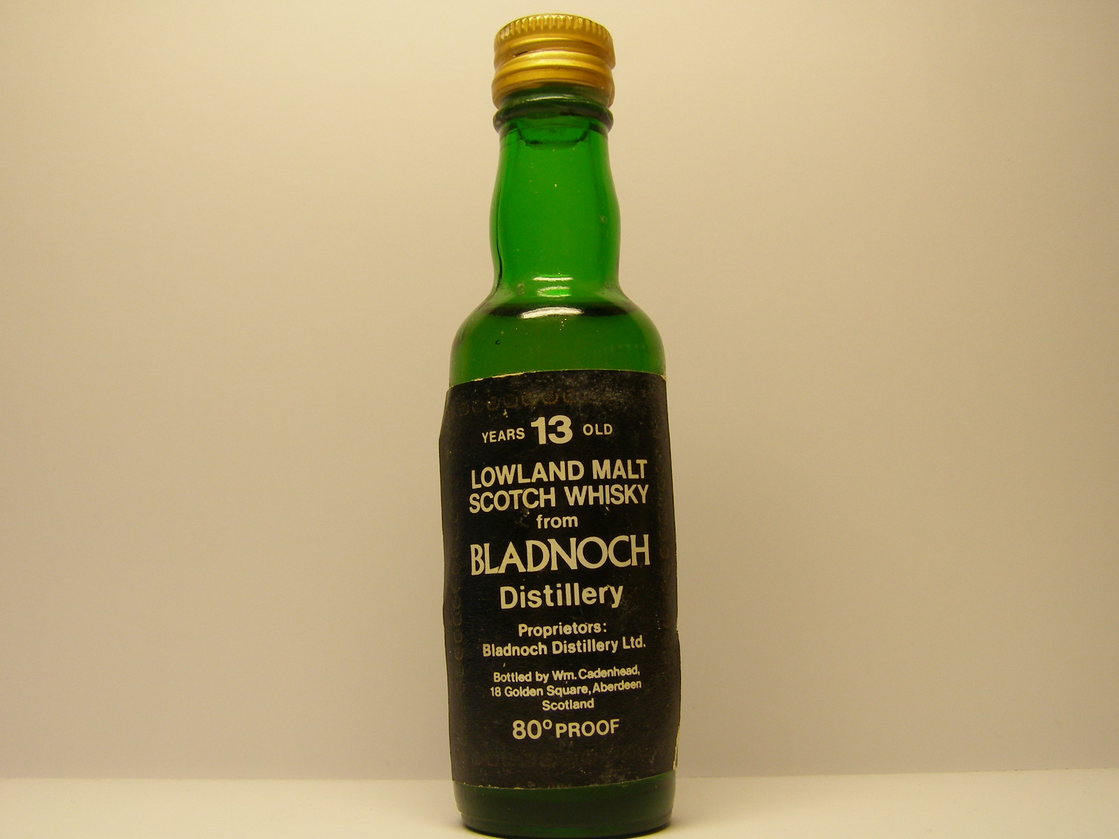 LMSW 13yo "Cadenhead´s" 80´PROOF