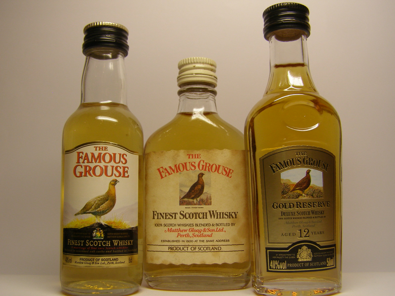 The FAMOUS GROUSE