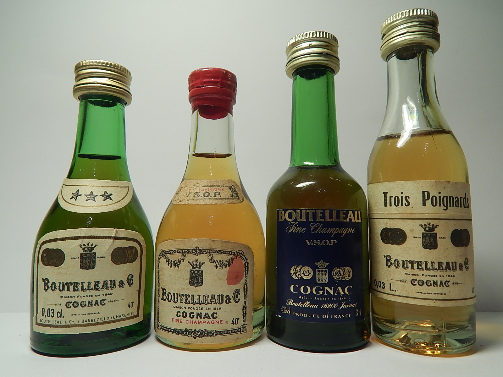 BOUTELLEAU & Co. *** - VSOP - VSOP - Trois Poignards Fine Champagne Cognac