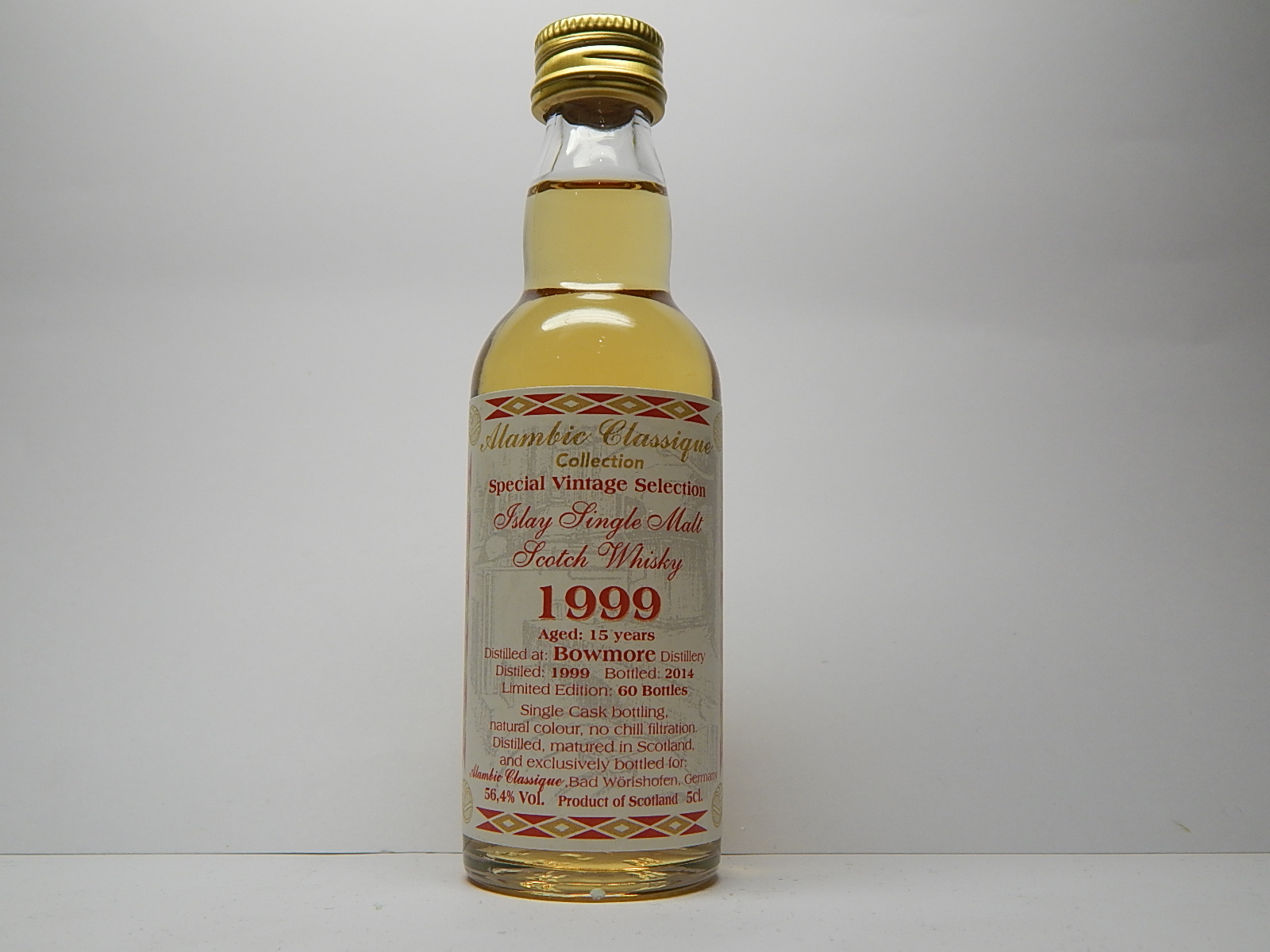 ISMSW 15yo 1999-2013 "Alambic Classique" 5cl. 56,4%Vol.