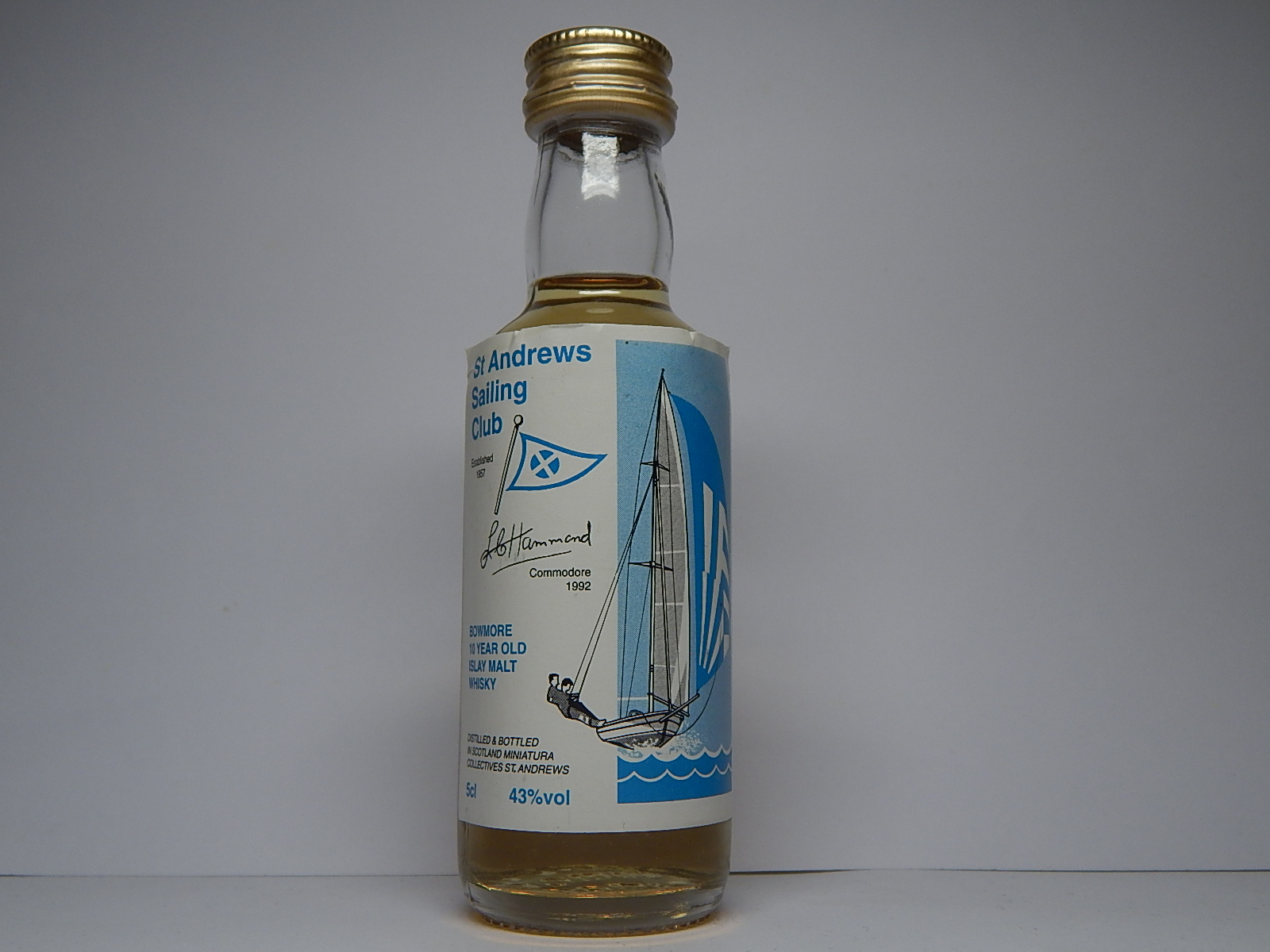 St Andrews Sailing Club IMW 10yo 5cl 43%vol