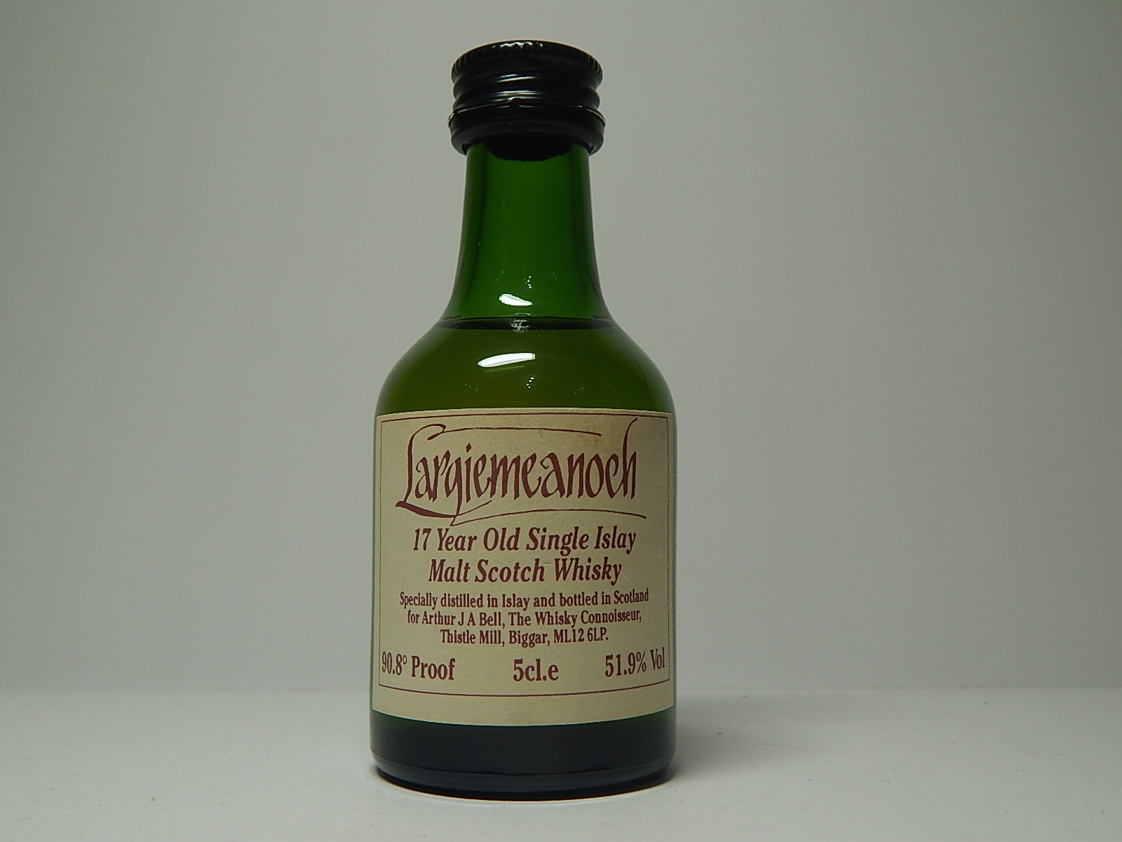 LARGIEMEANOCH OSIMSW 17yo "Whisky connoisseur"5cl.e 51,9%Vol 90,8´Proof