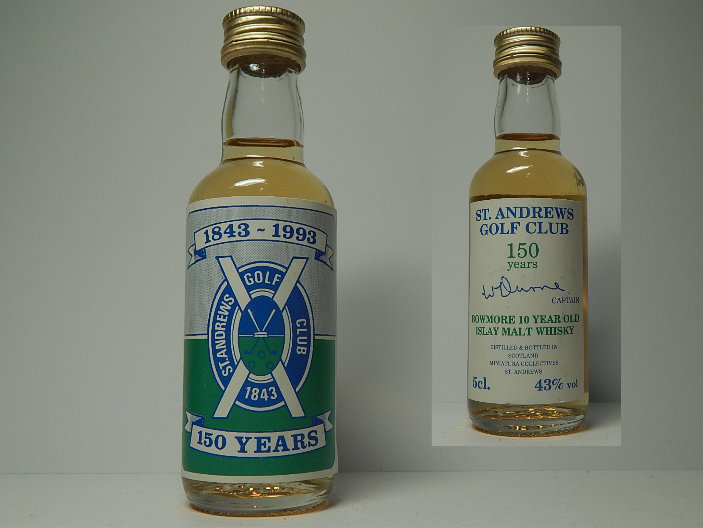 ST.ANDREWS GOLF CLUB 150years IMW 10yo 5cl. 43%vol